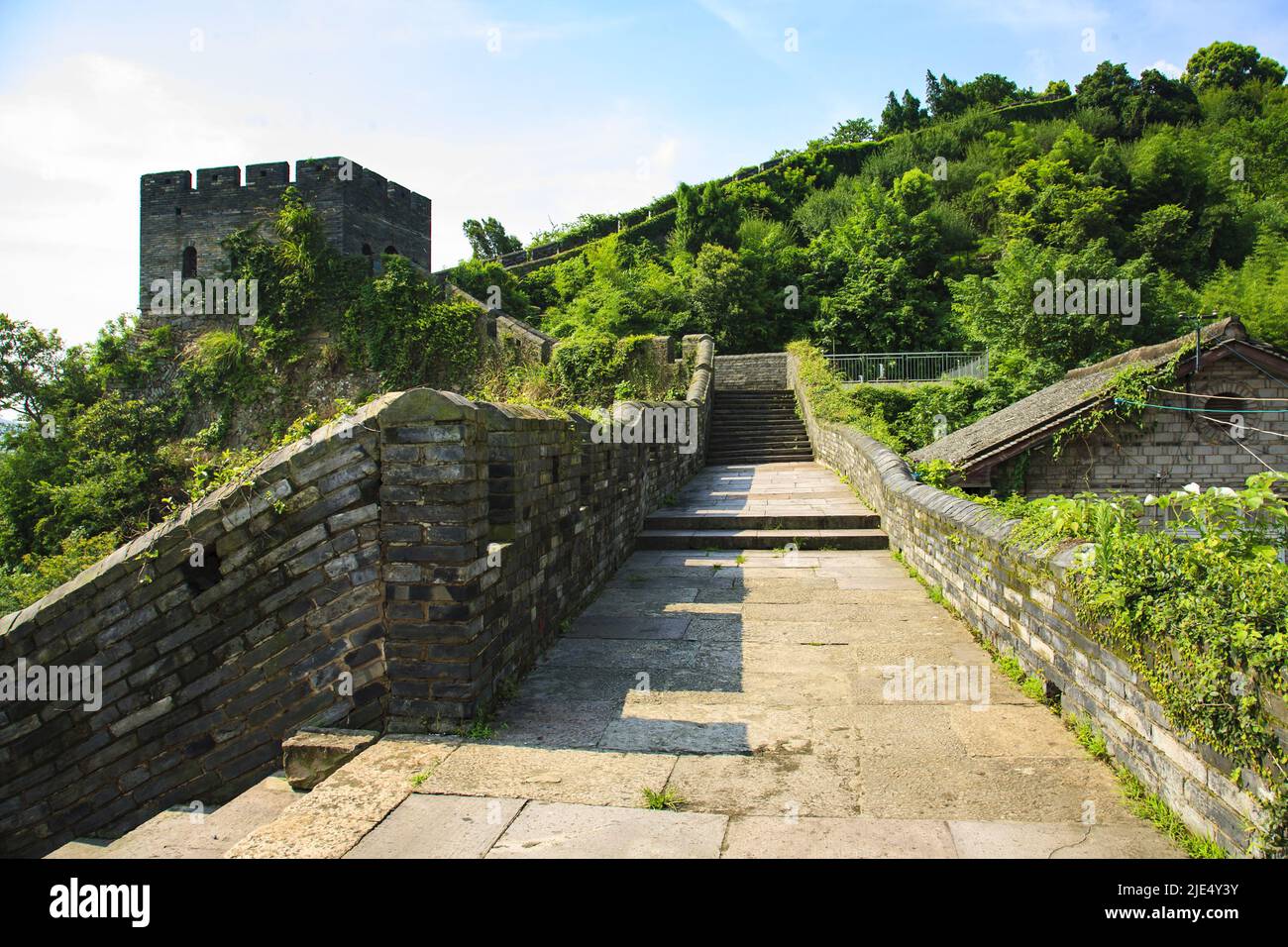 Linhai the ancient Great Wall Stock Photo Alamy