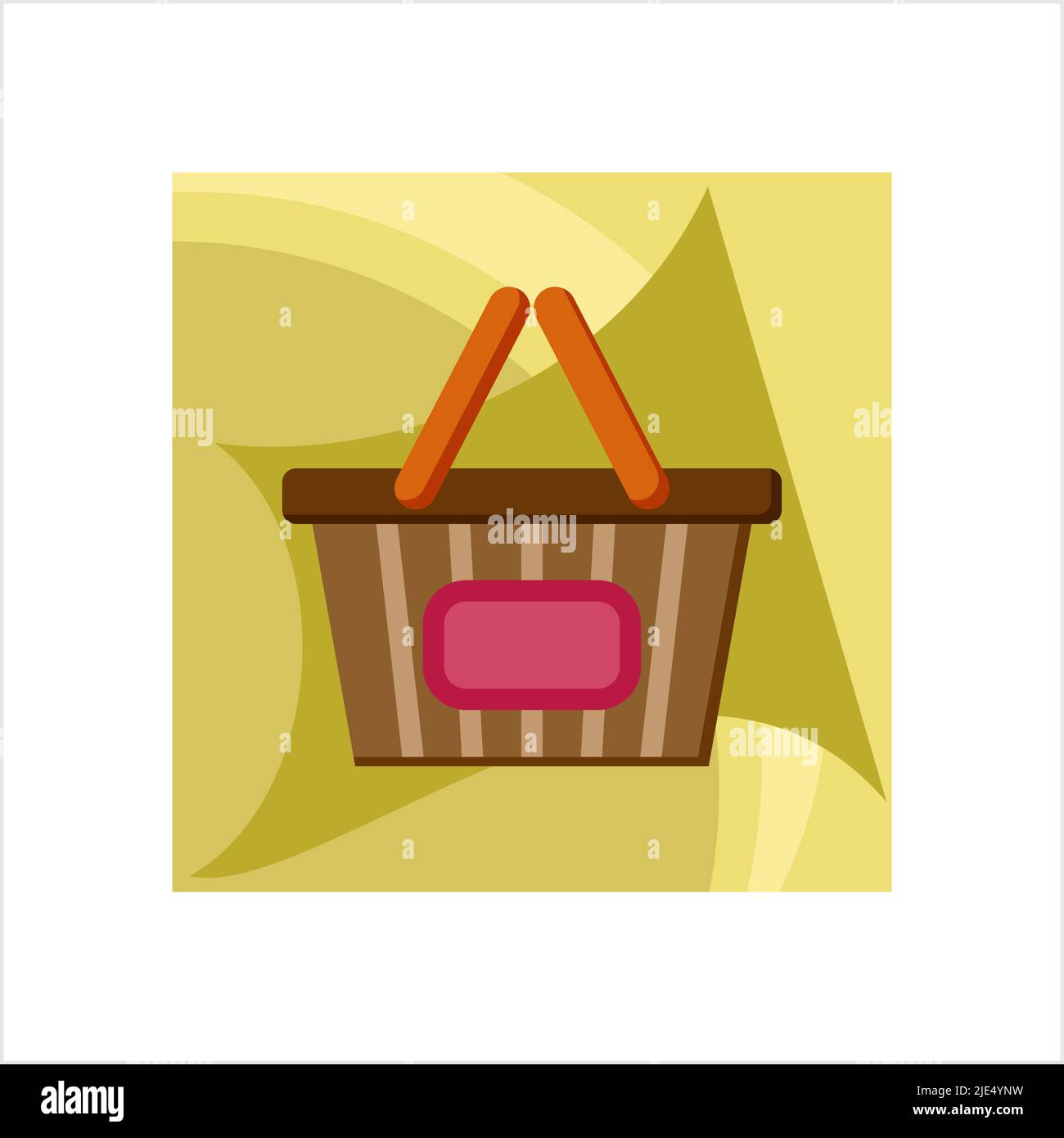 Shopping Basket Icon Vector Art Illustration Stock Vector Image & Art ...
