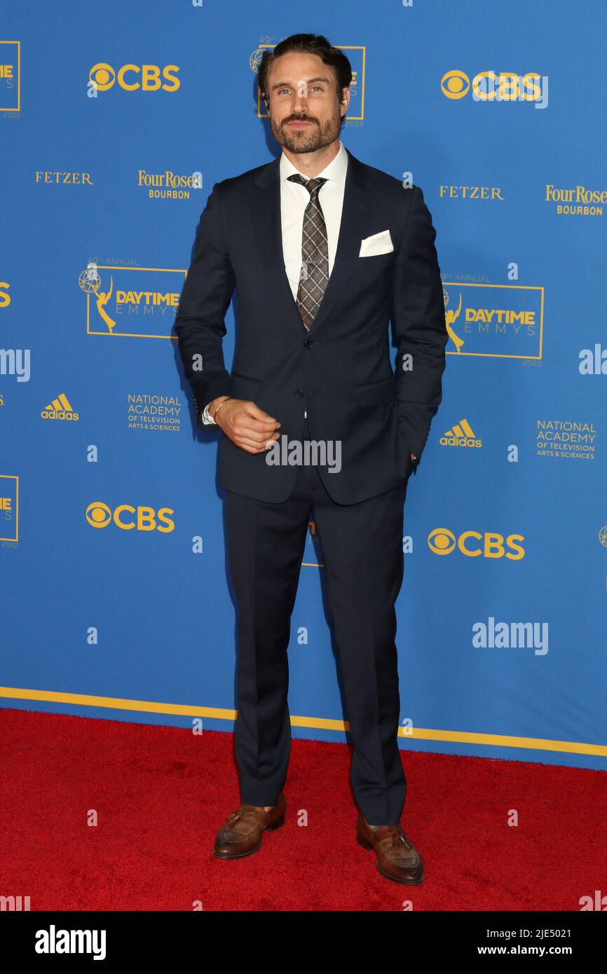 LOS ANGELES - JUN 24: James O’Halloran at the 49th Daytime Emmys Awards ...
