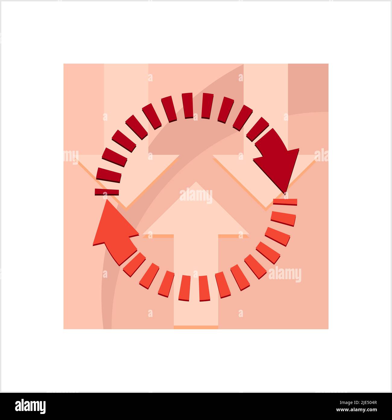 Update Icon, Refresh, Repeat Icon Vector Art Illustration Stock Vector
