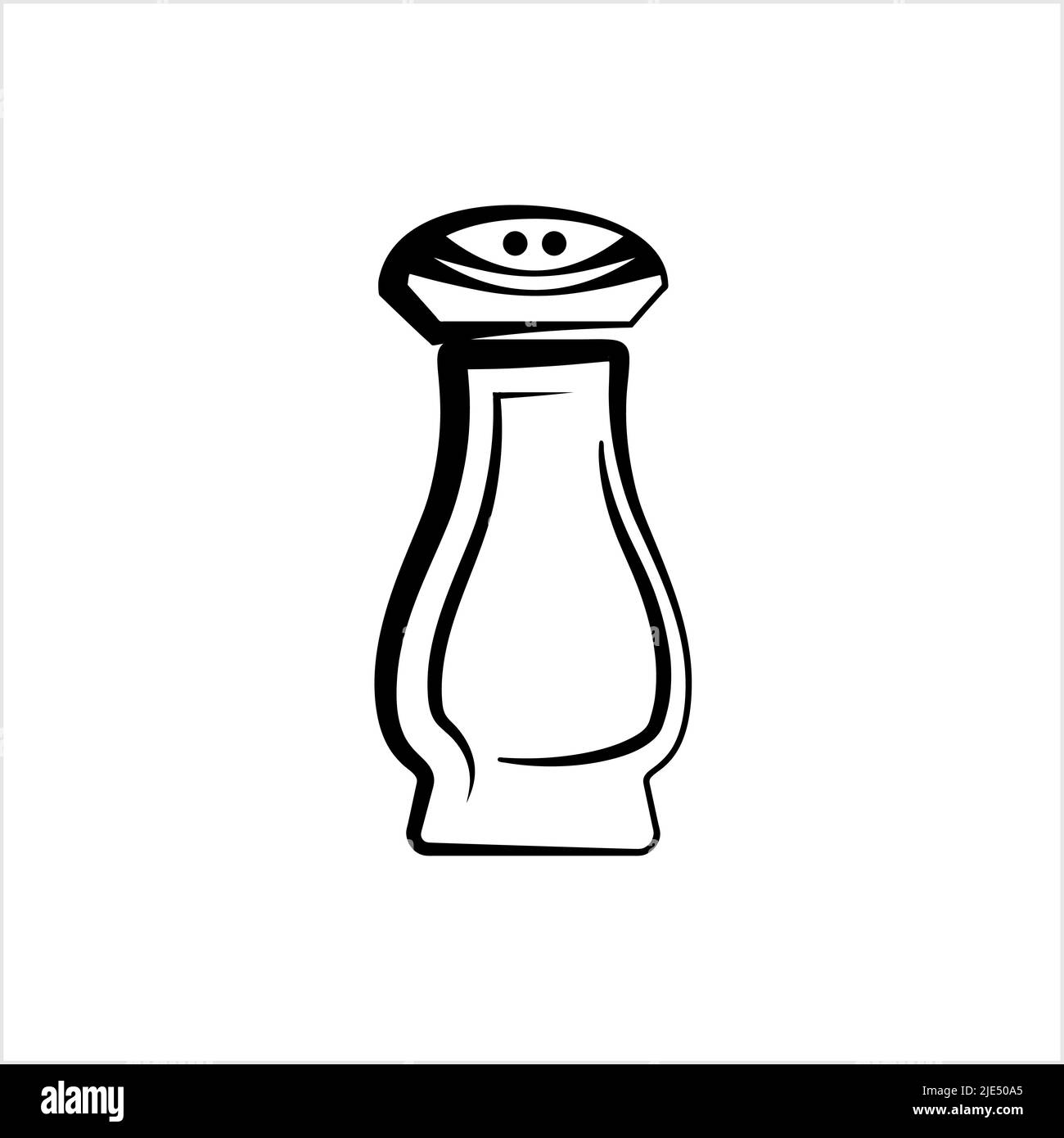 Salt And Pepper Shaker Vector Art Illustration Stock Vector Image & Art