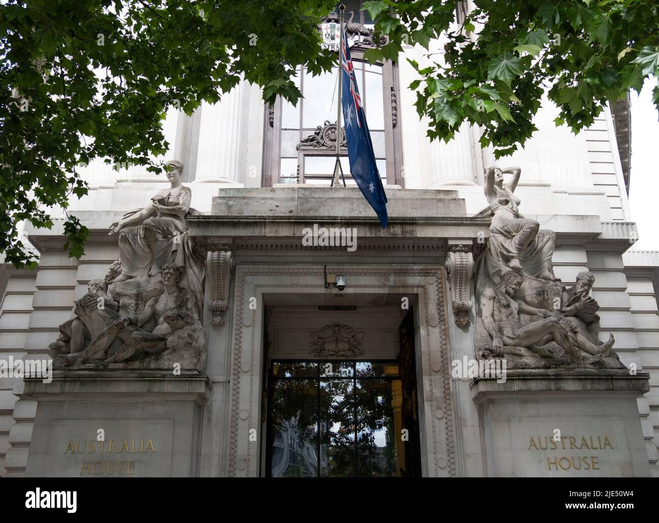 Australia Assembly on the Strand in London Stock Photo