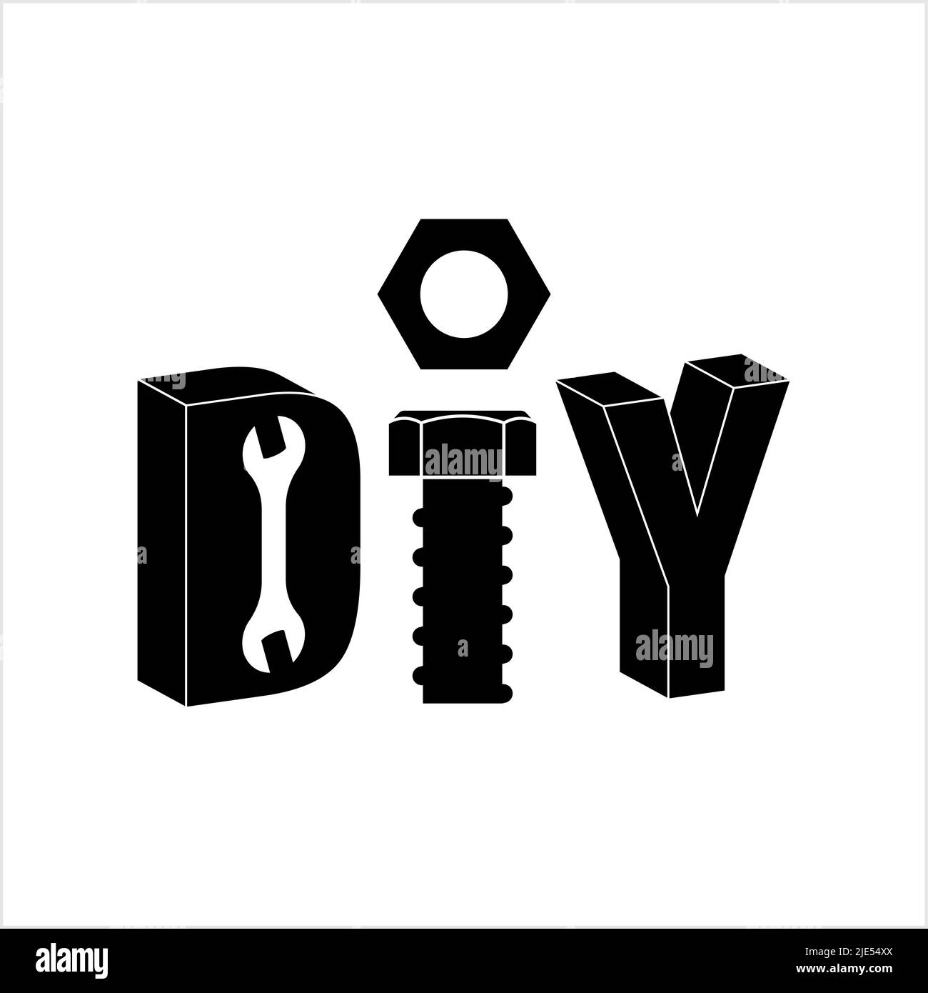 Do It Yourself Icon, Diy Icon, Building, Modifying, Repairing Things On ...