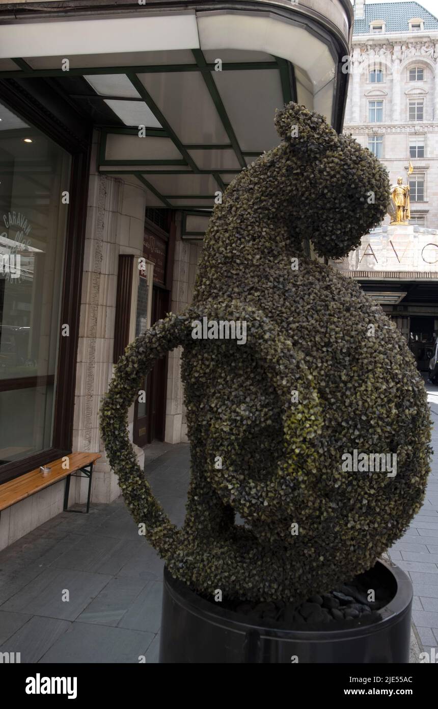 Spectacular facade savoy building in London Stock Photo Alamy
