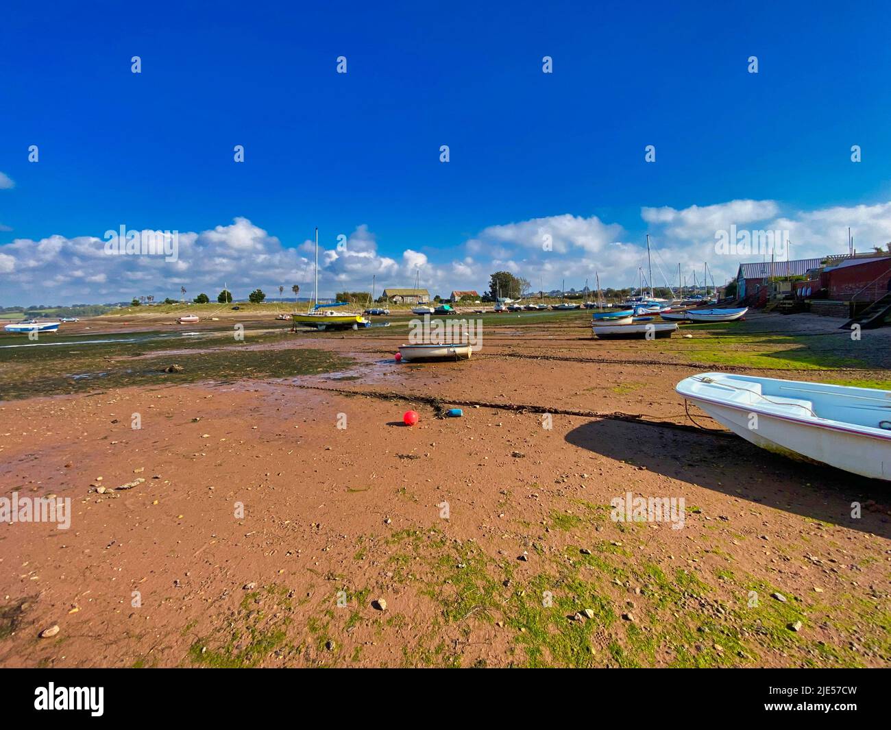 The Exe Estuary, Exmouth, Devon Stock Photo Alamy