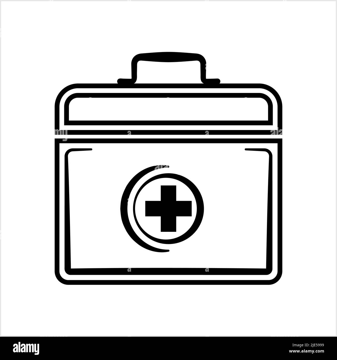 First aid briefcase Black and White Stock Photos & Images - Alamy