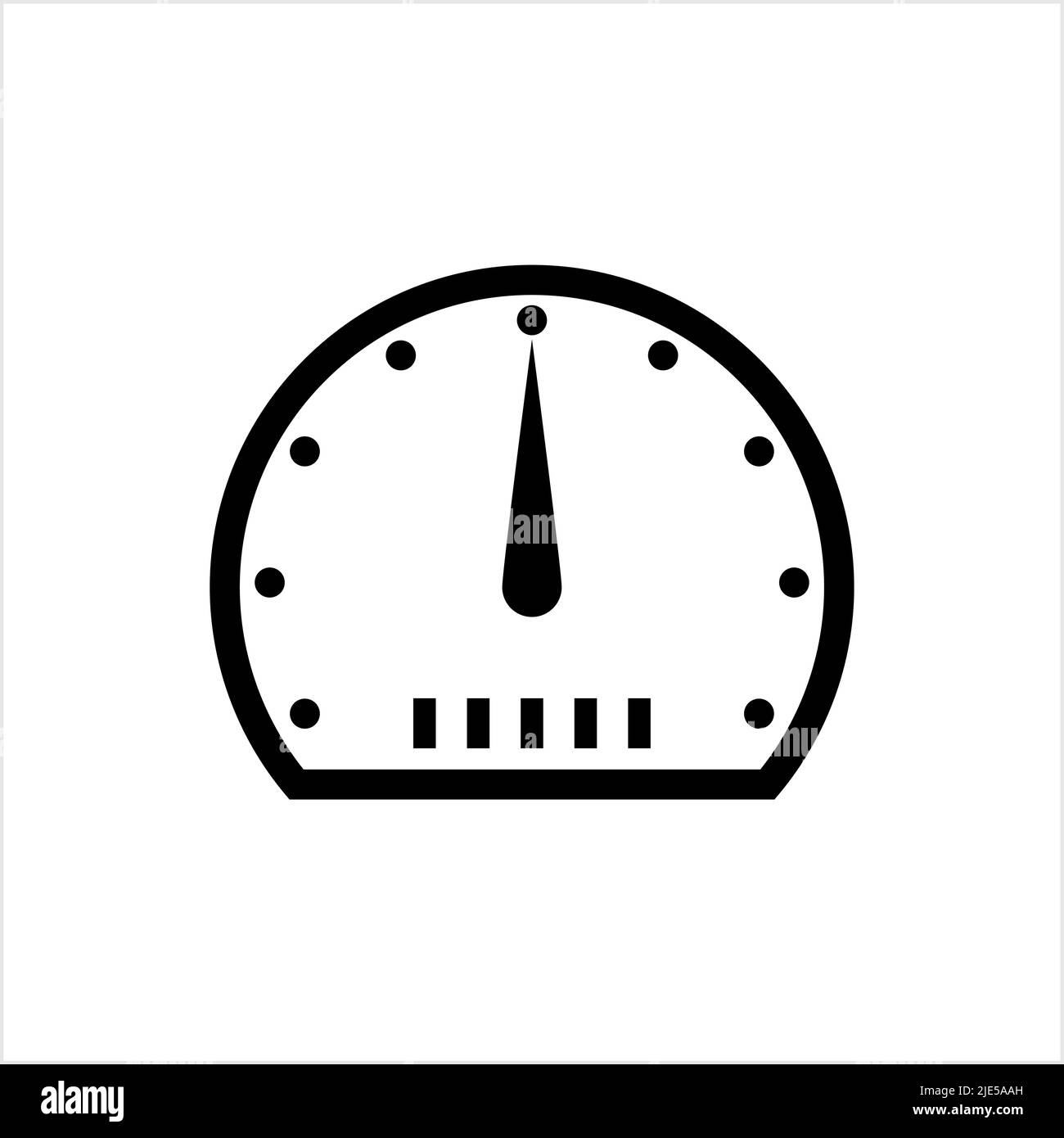 Speedometer Icon Design Vector Art Illustration Stock Vector Image