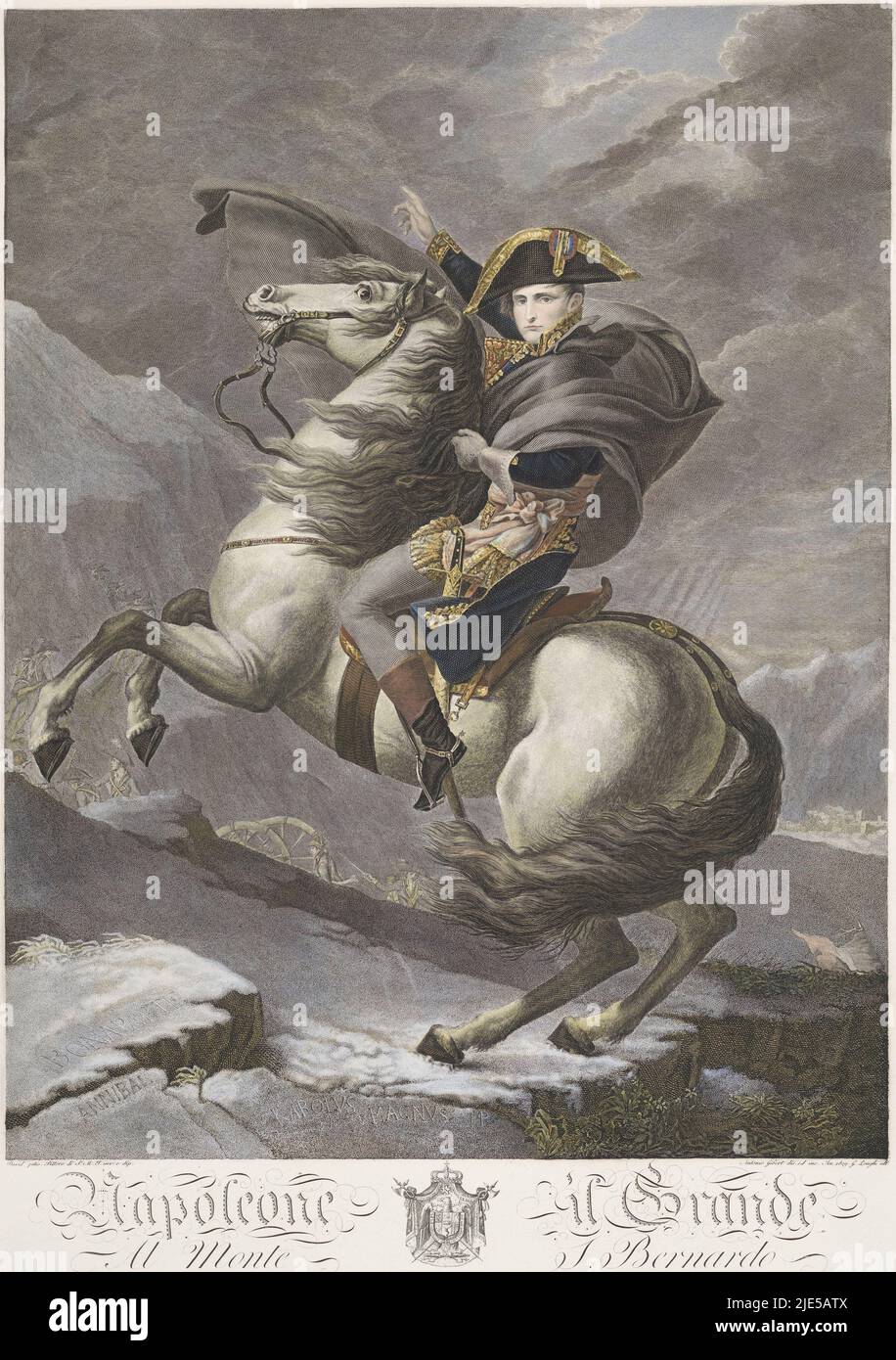 Napoleon bonaparte alps hi-res stock photography and images - Alamy