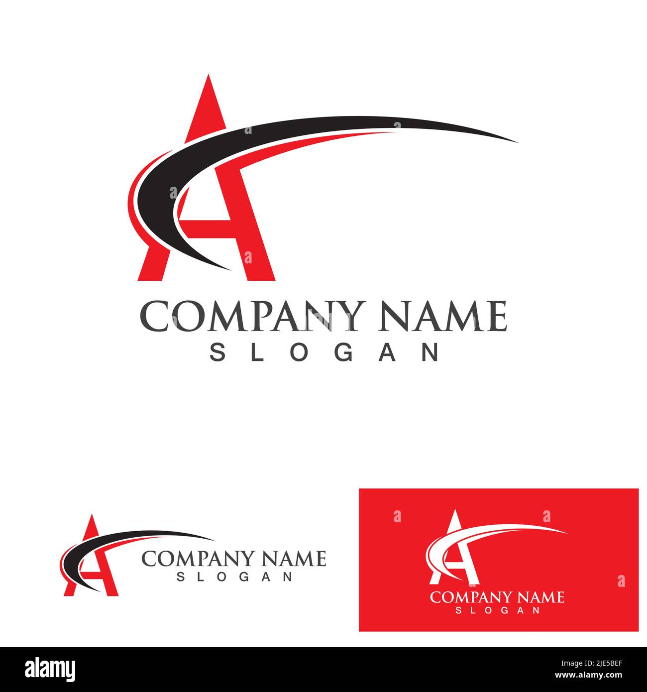 A Letter Template vector icon illustration design Stock Vector Image ...