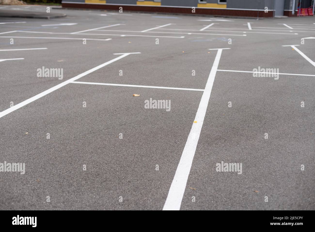 Traffic practice area for driving students Stock Photo Alamy