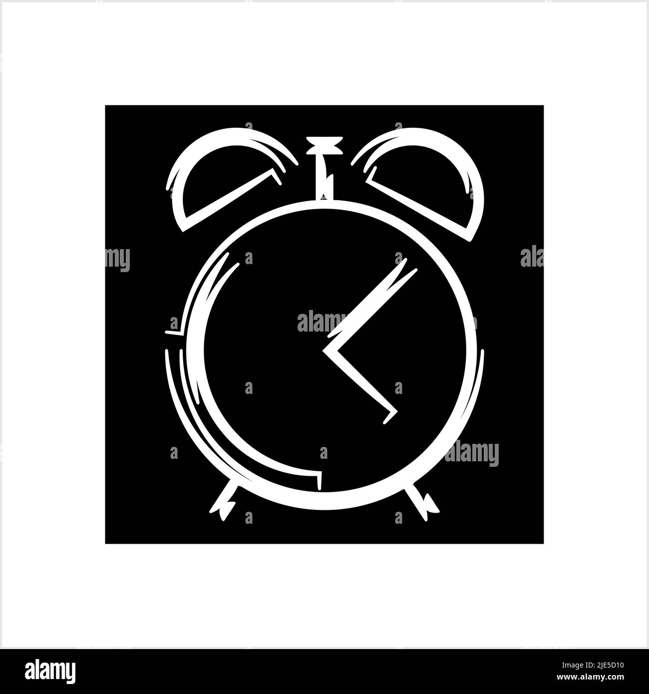 Alarm Clock Icon Vector Art Illustration Stock Vector Image & Art - Alamy