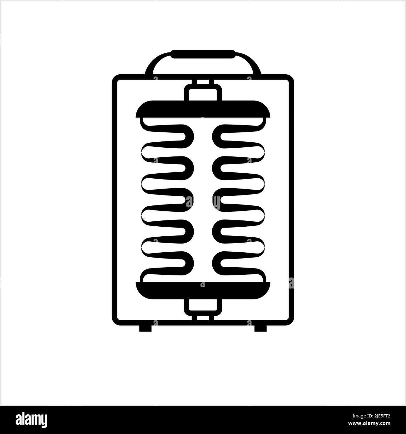Heater Icon, Heater Vector Art Illustration Stock Vector Image & Art