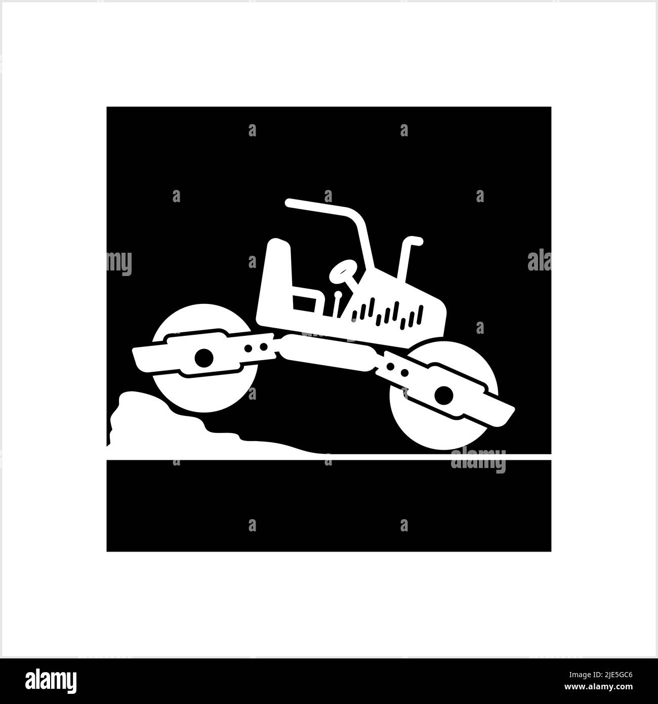 Road Roller Icon, Construction Vehicle Icon Vector Art Illustration ...