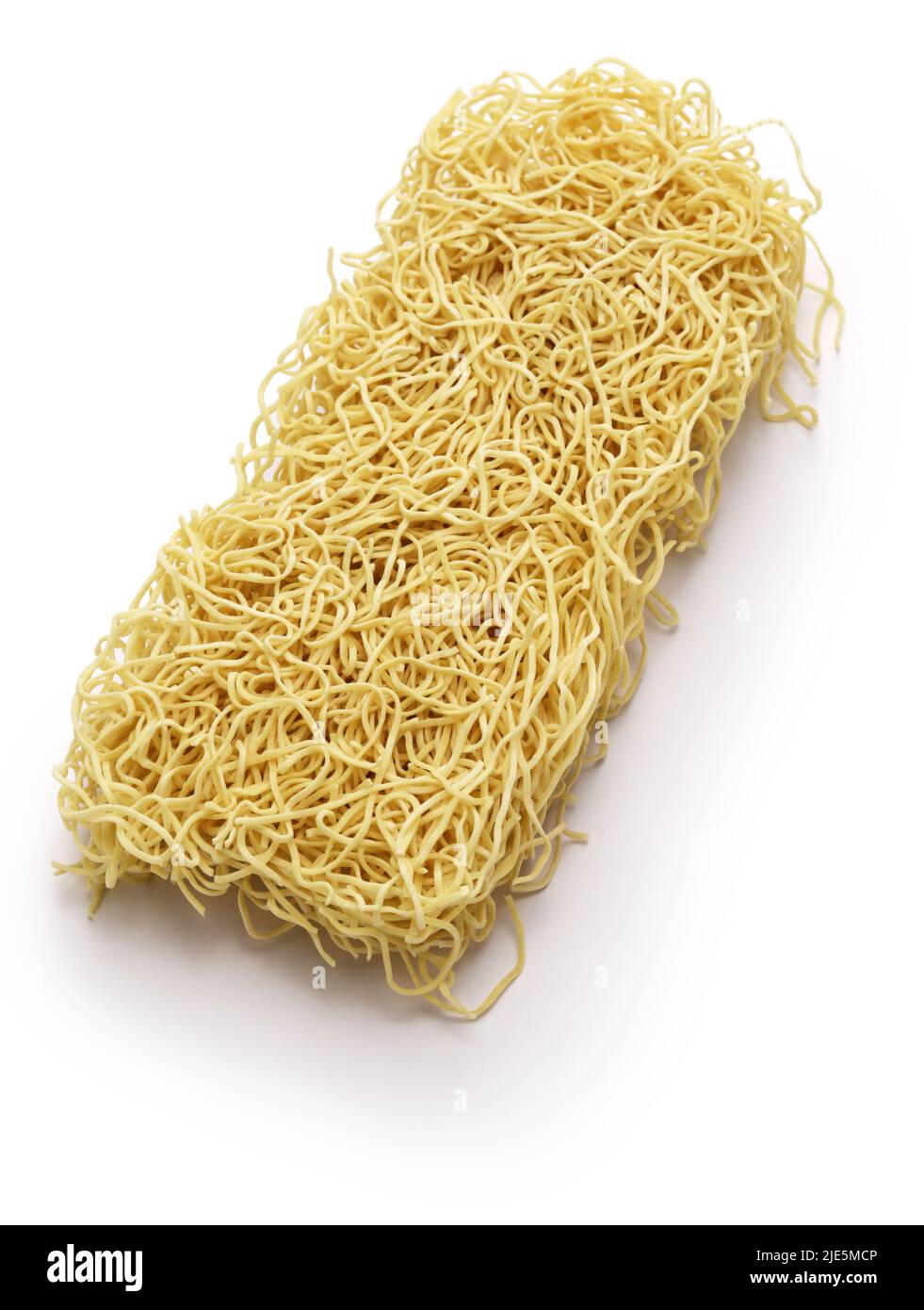 chinese dry fine noodles for Hong Kong style pan fried noodles Stock Photo