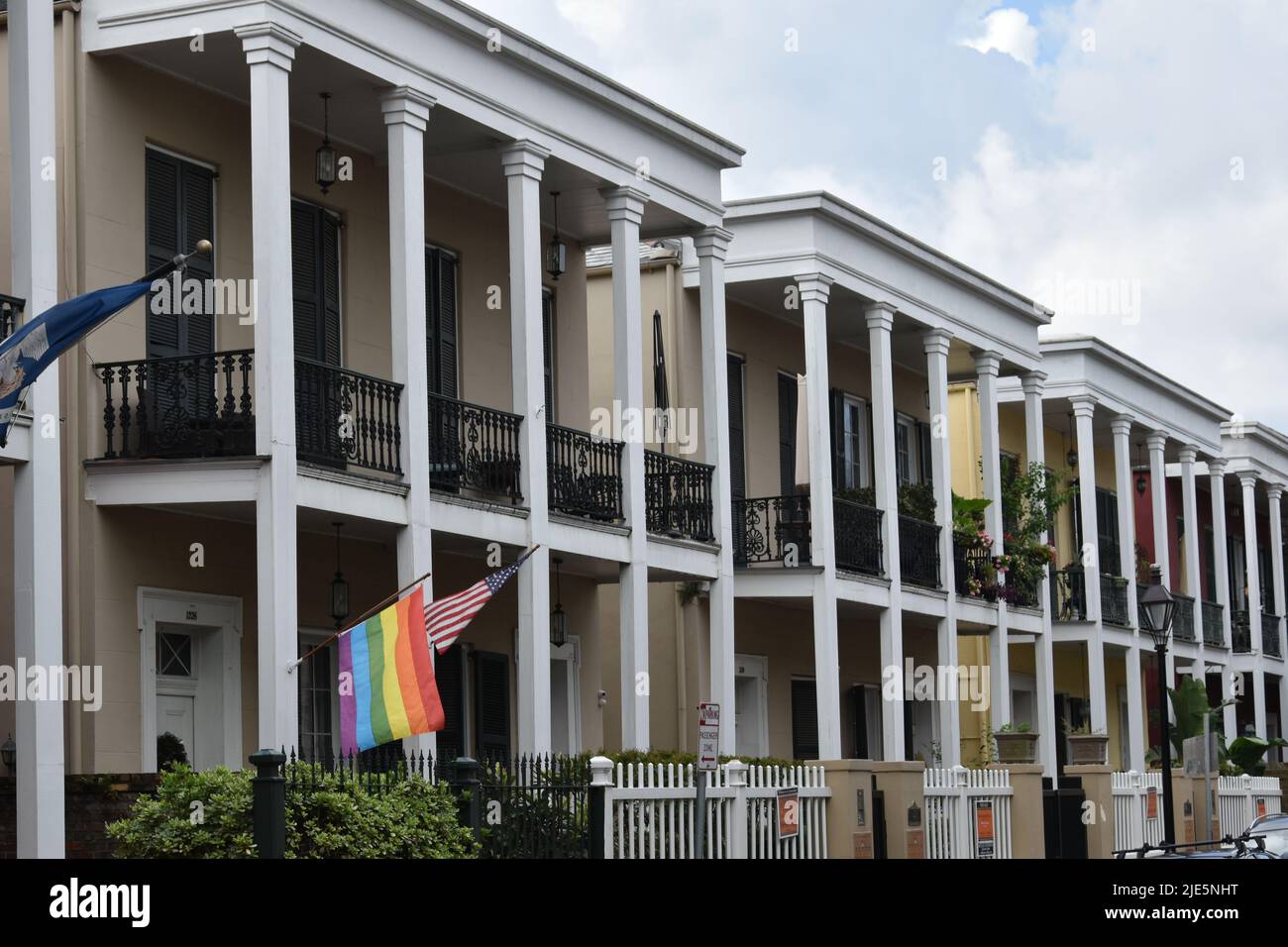 Sights around New Orlean’s historic French Quarter Stock Photo