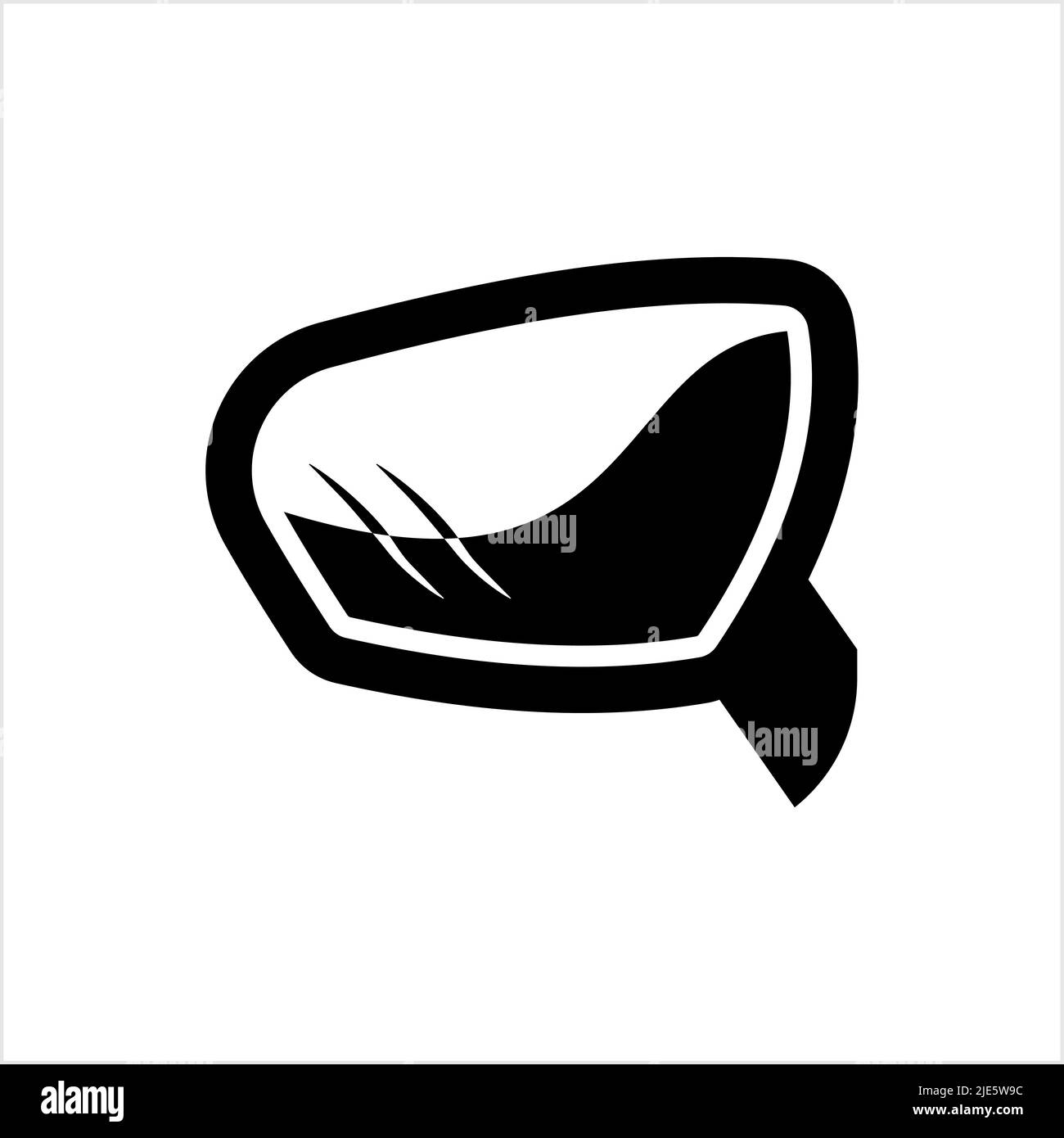 Car Rear View Mirror Icon Vector Art Illustration Stock Vector Image