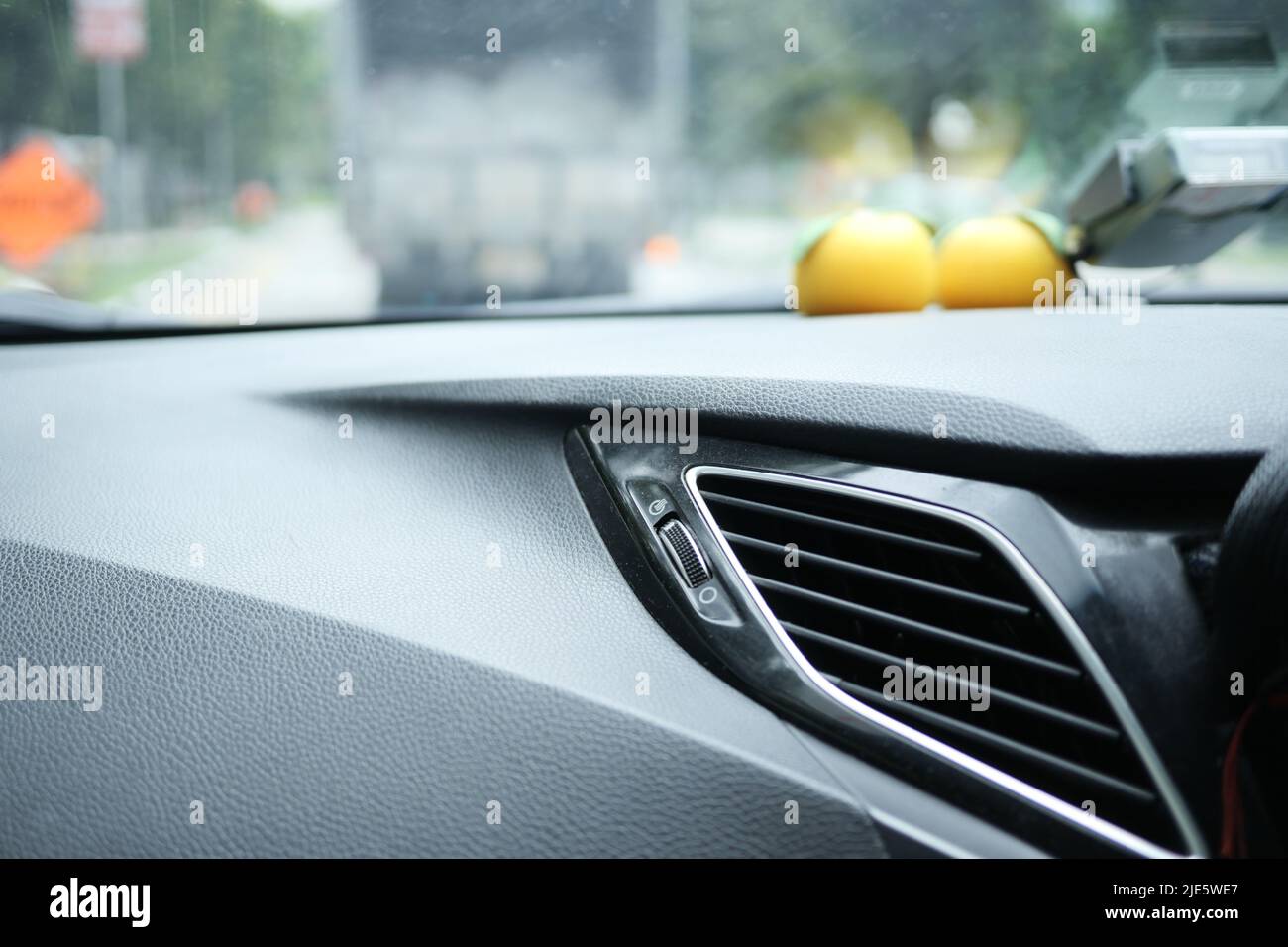 car air conditioner grid pane, Stock Photo