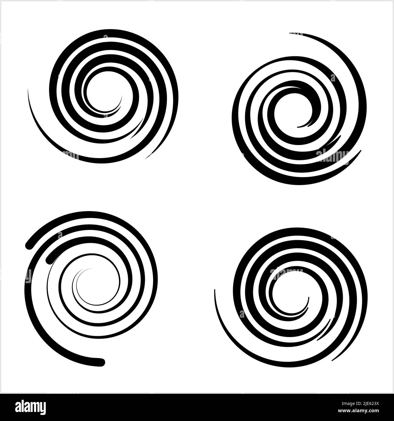 Spiral Design, Spiral Shape Vector Art Illustration Stock Vector Image