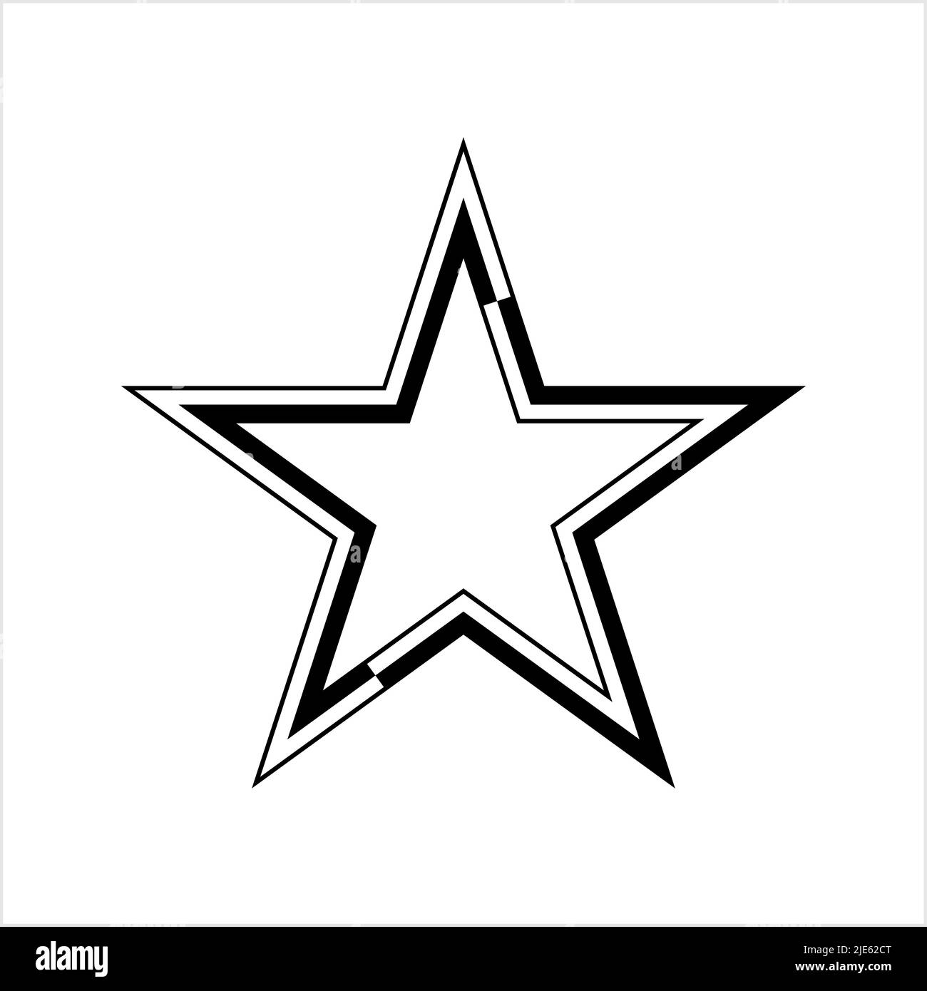 Star Shape Icon Design Vector Art Illustration Stock Vector Image & Art ...