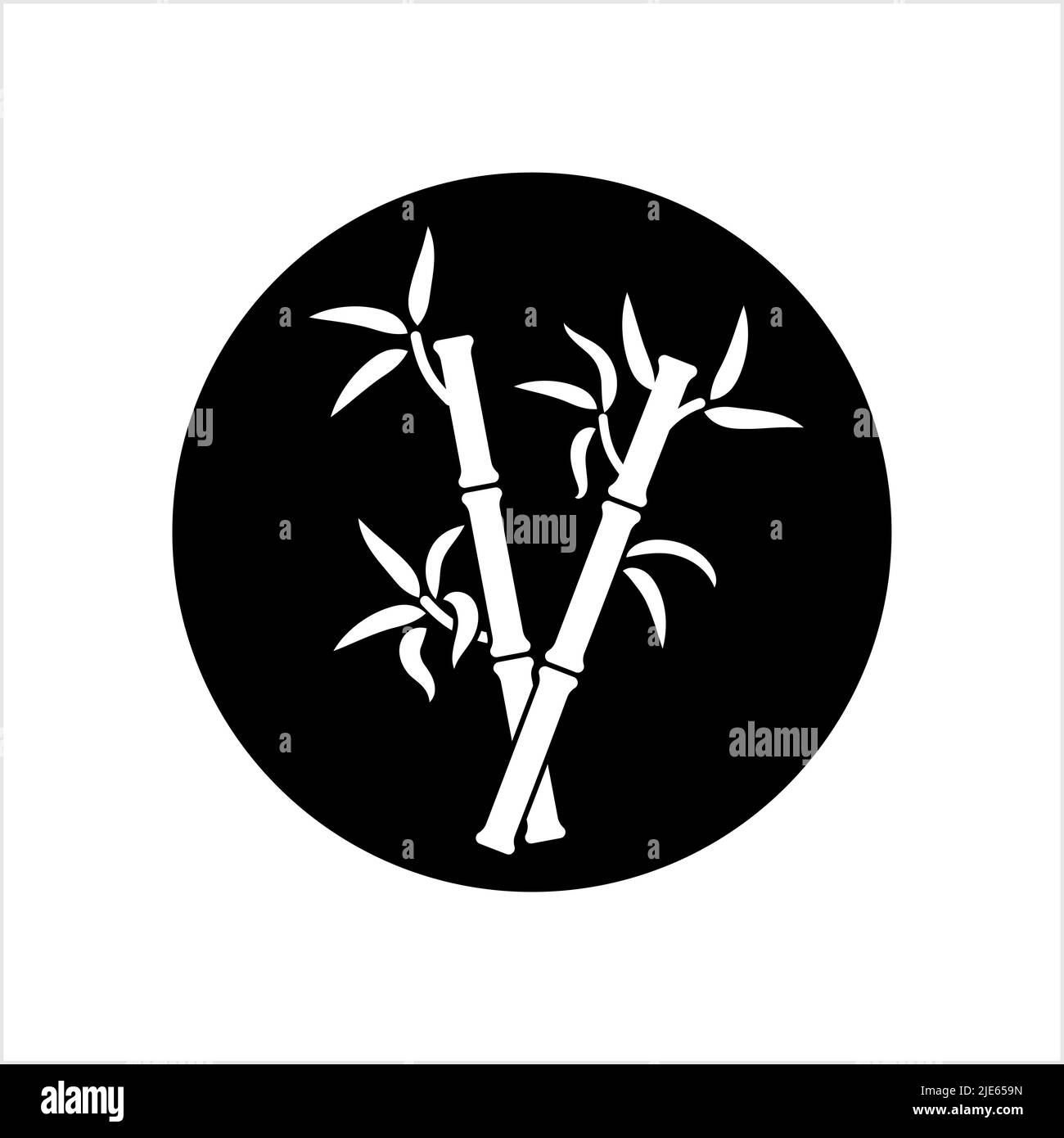 Bamboo Tree Icon Vector Art Illustration Stock Vector Image & Art - Alamy
