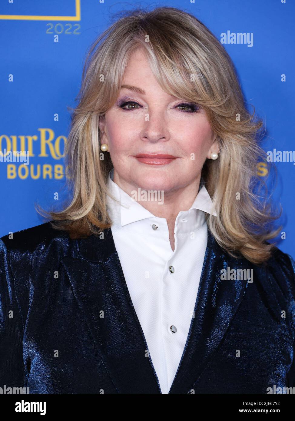PASADENA, LOS ANGELES, CALIFORNIA, USA - JUNE 24: Deidre Hall arrives at the 49th Daytime Emmy Awards held at the Pasadena Convention Center on June 24, 2022 in Pasadena, Los Angeles, California, United States. (Photo by Xavier Collin/Image Press Agency) Stock Photo