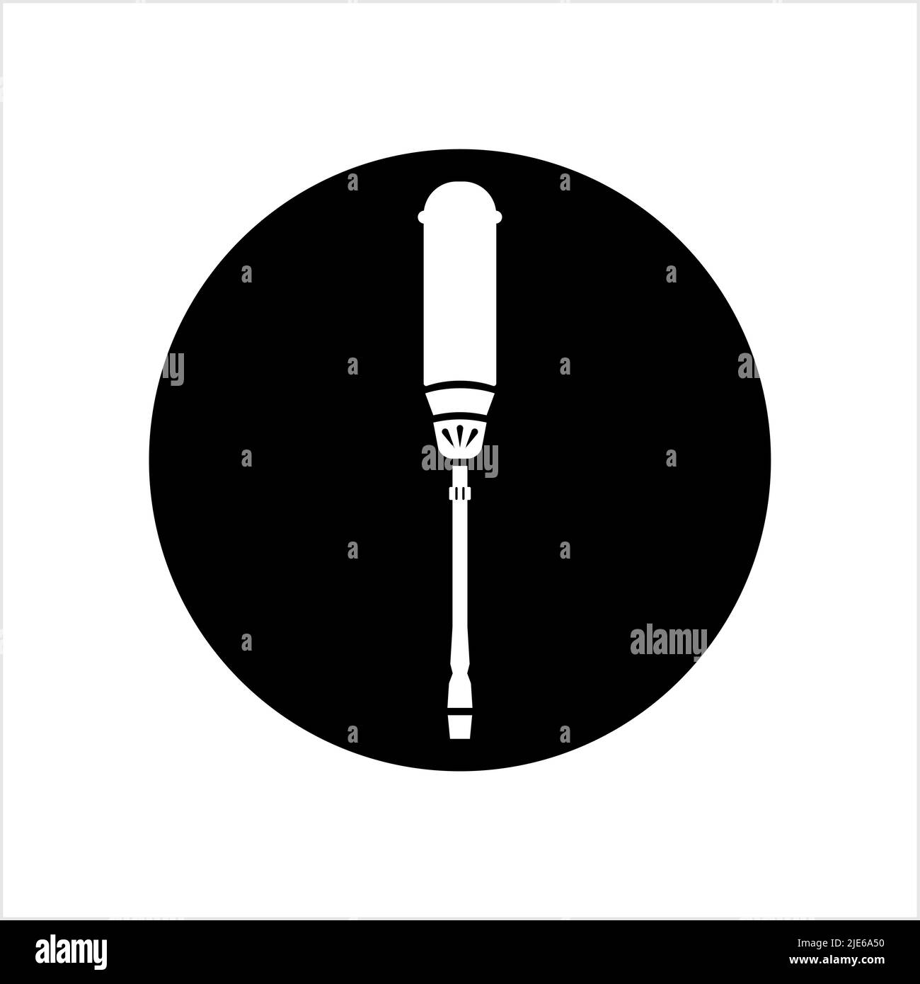 Screwdriver Icon Design, A Tool For Turning (Driving Or Removing ...
