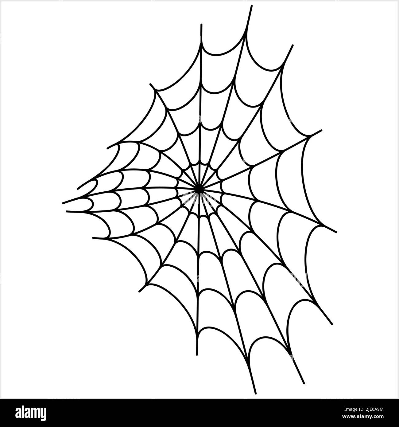 Spider Web Icon Design Vector Art Illustration Stock Vector Image & Art ...