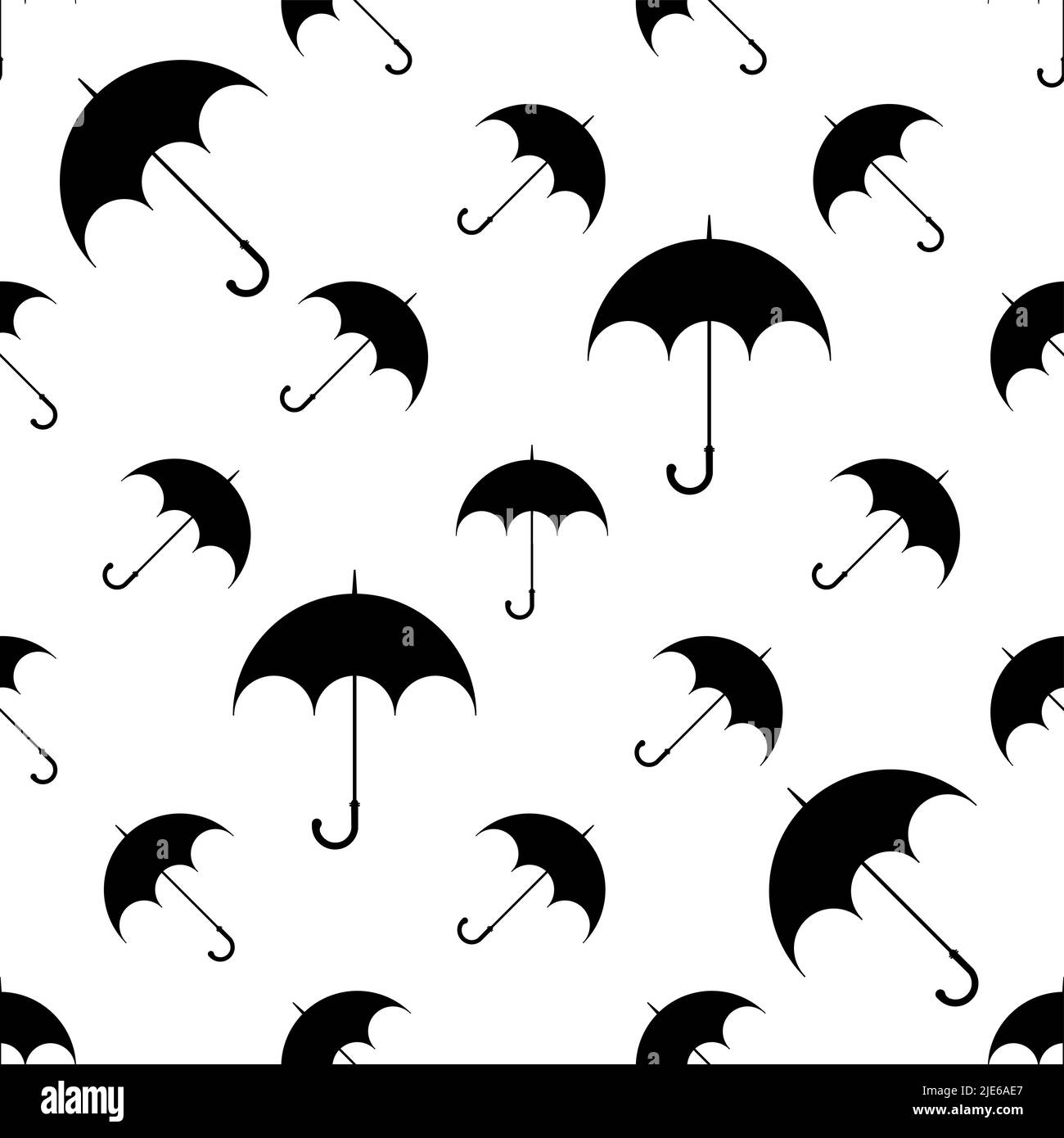 Umbrella Icon Seamless Pattern Vector Art Illustration Stock Vector ...