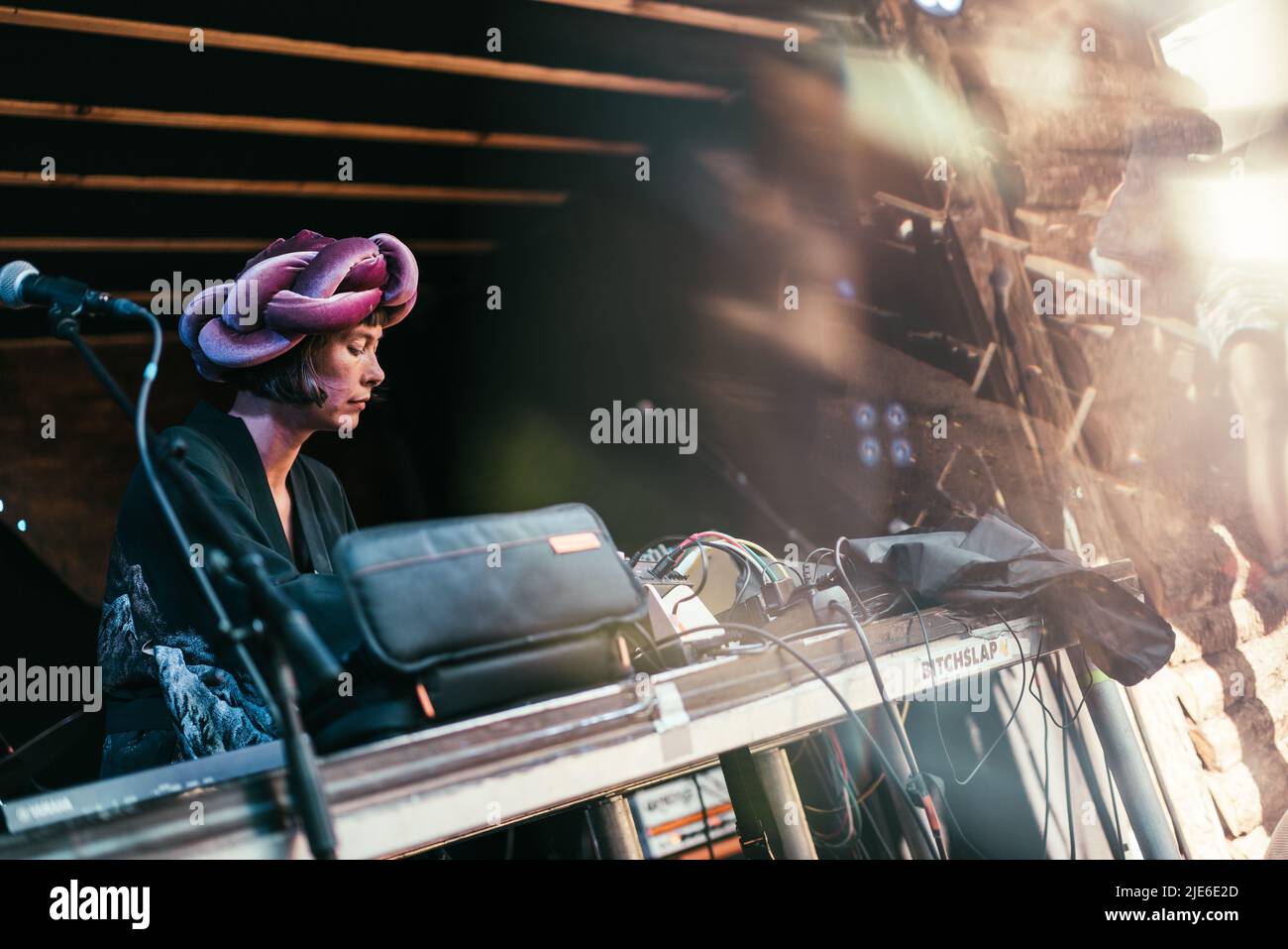 Copenhagen, Denmark. 24th, June 2022. The Danish sound artist, musician