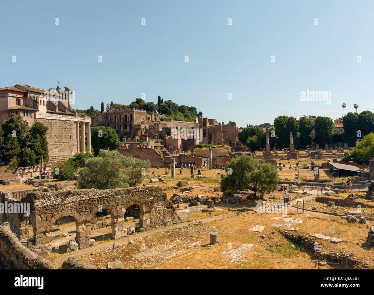 Old Ruins in Rome (Shot by OnePlus Raw) Stock Photo