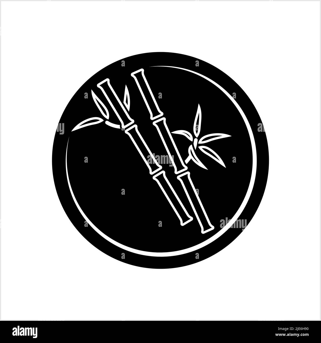 Bamboo Tree Icon Vector Art Illustration Stock Vector Image & Art - Alamy