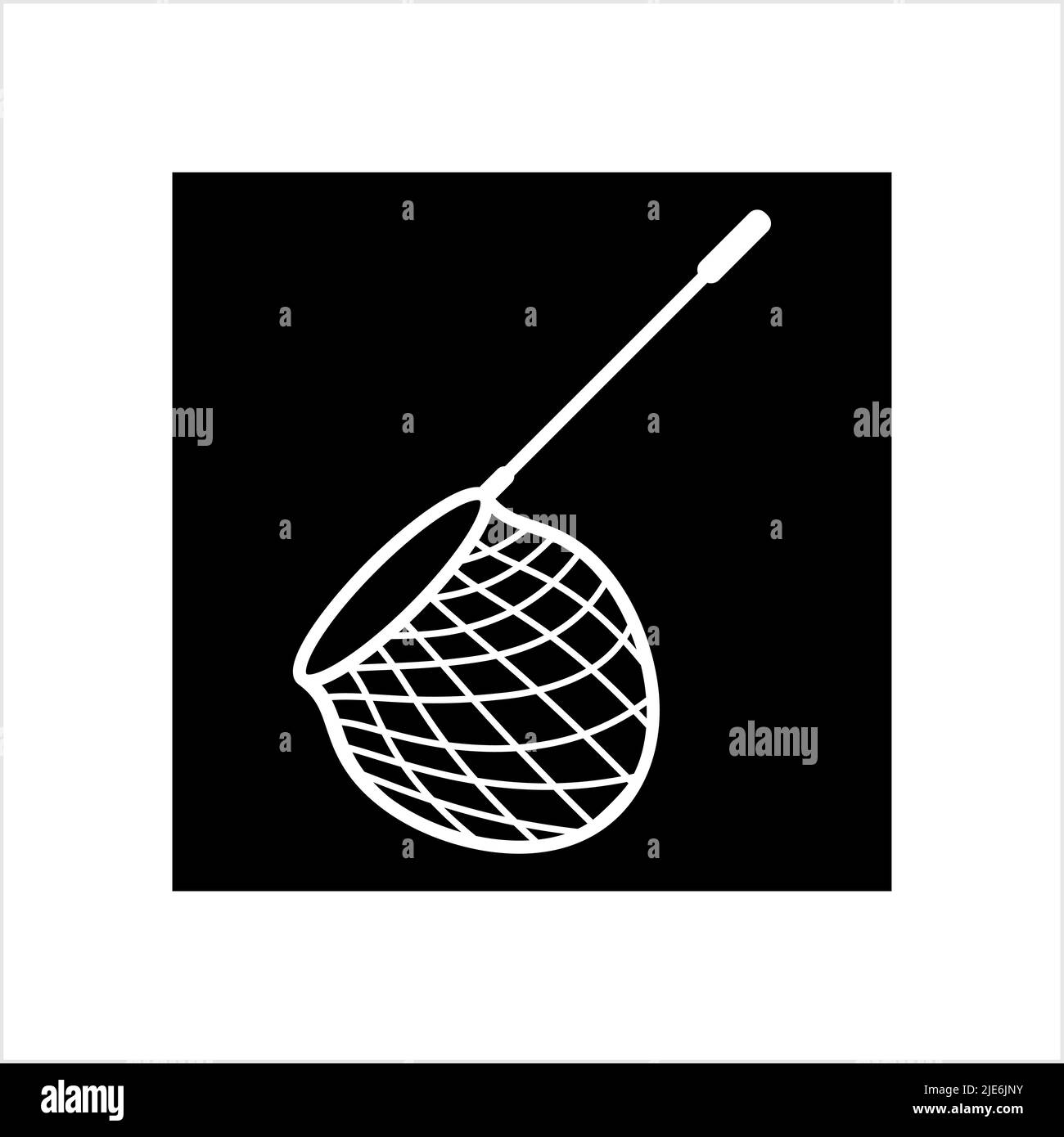 Fishing Net Icon Vector Art Illustration Stock Vector Image & Art Alamy