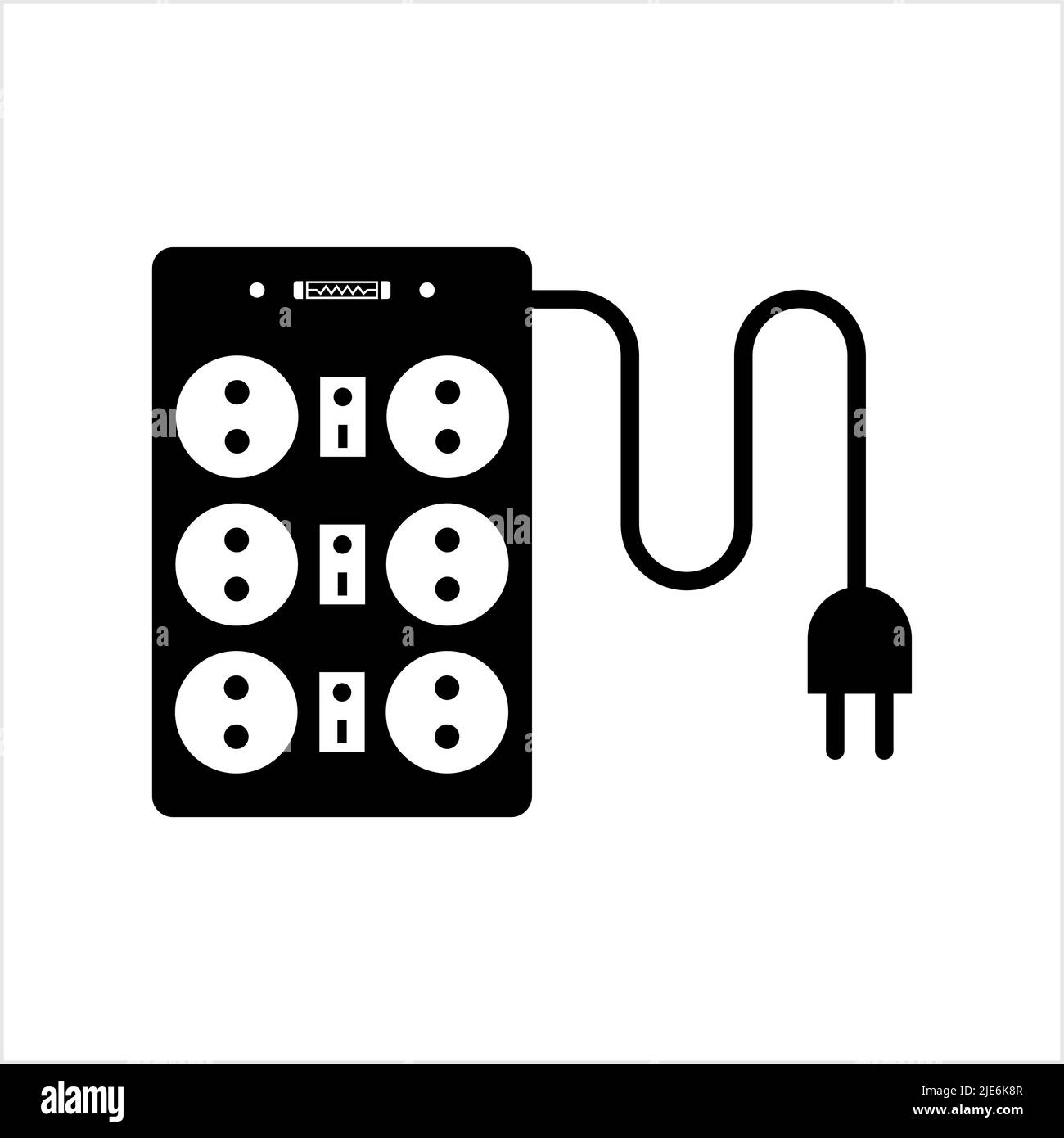 Extension Cord Icon Vector Art Illustration Stock Vector Image & Art