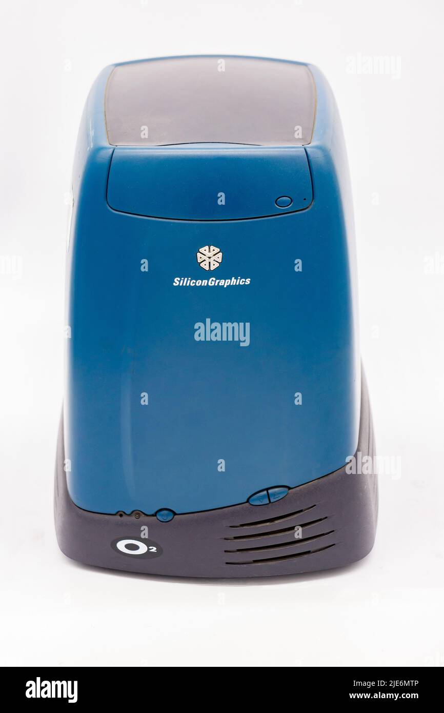 vintage Silicon Graphics SGI O2 PC high end 3D modelling