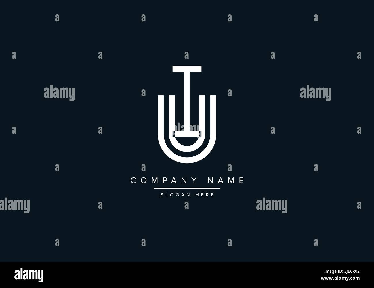 Alphabet Abstract Letter Icon Logo UI Stock Vector