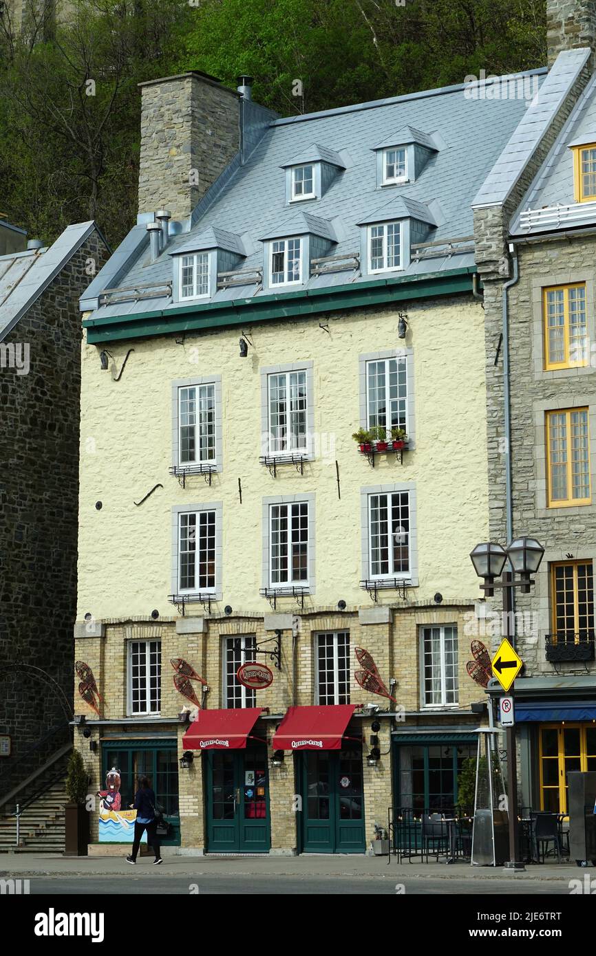 historic buildings, Lower Town, Quebec City, Ville de Québec, Quebec