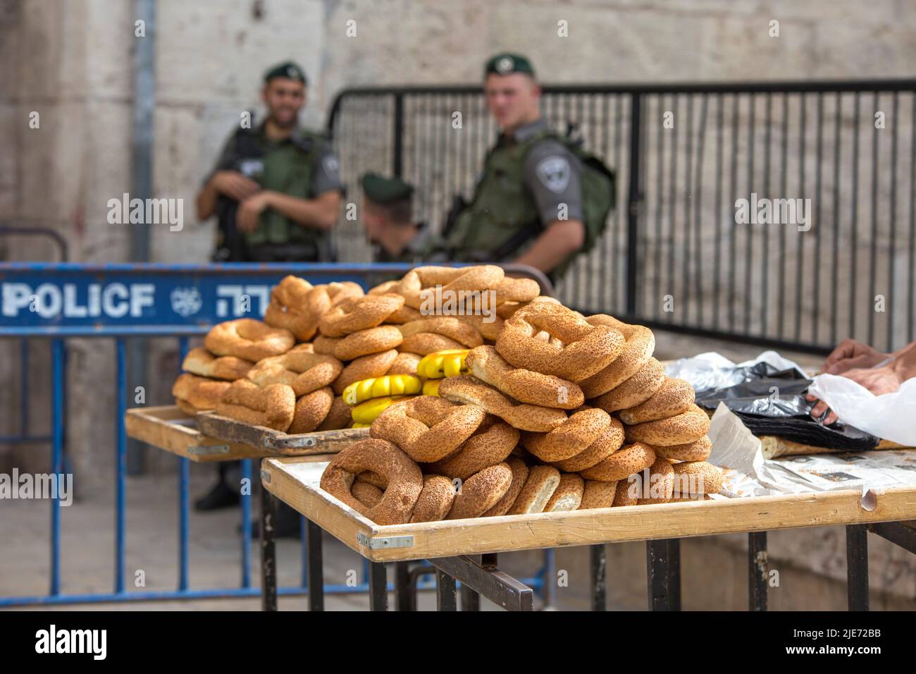 AlAqsa Mosque, the Dome of the Rock and the squares of the city of