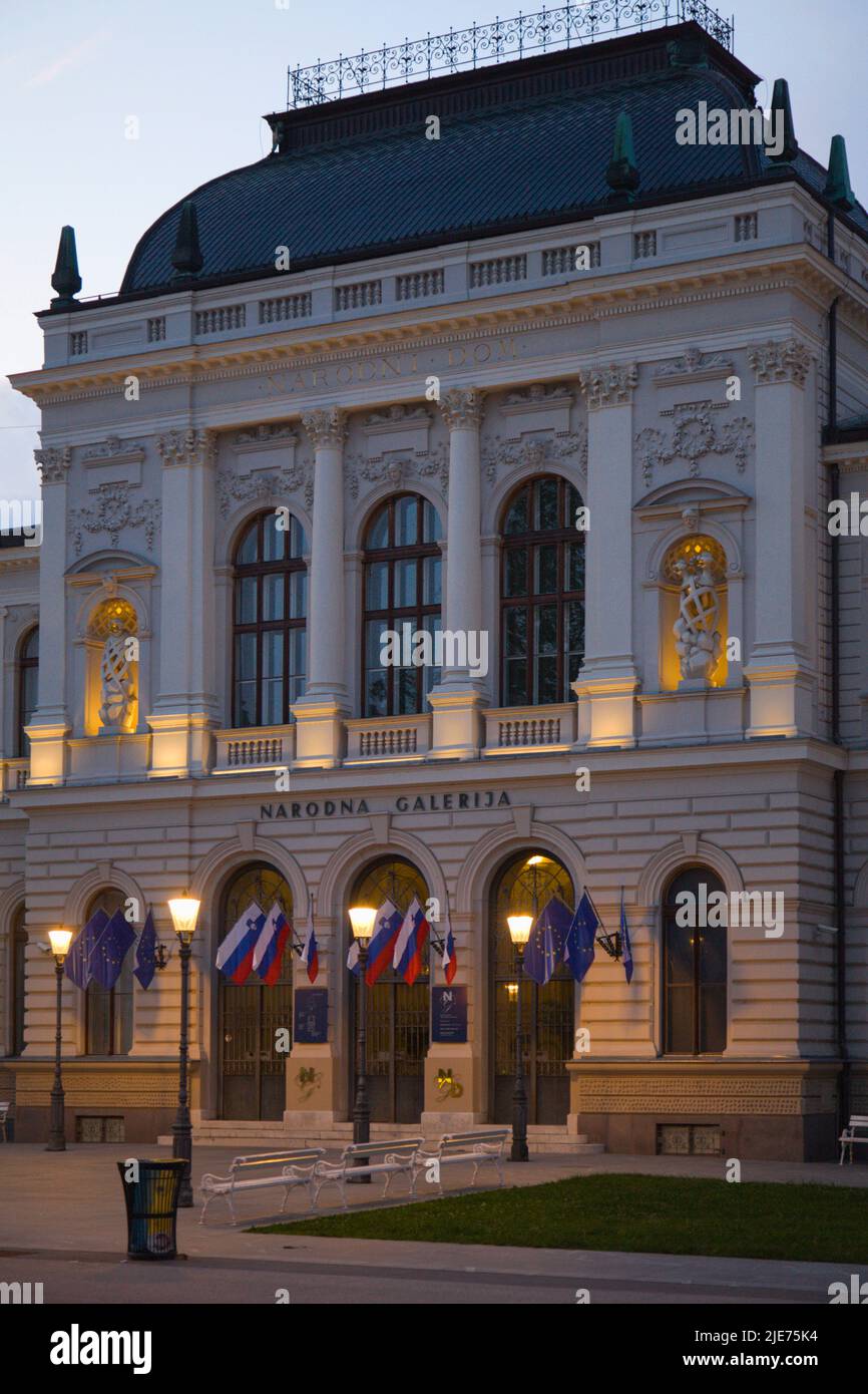 Slovenia, Ljubljana, National Gallery Stock Photo - Alamy