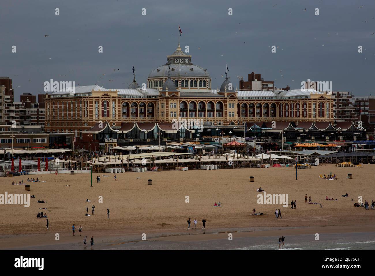 The Kurhaus of Scheveningen - Grand Hotel Amrâth Kurhaus The Hague -  the Netherlands Stock Photo