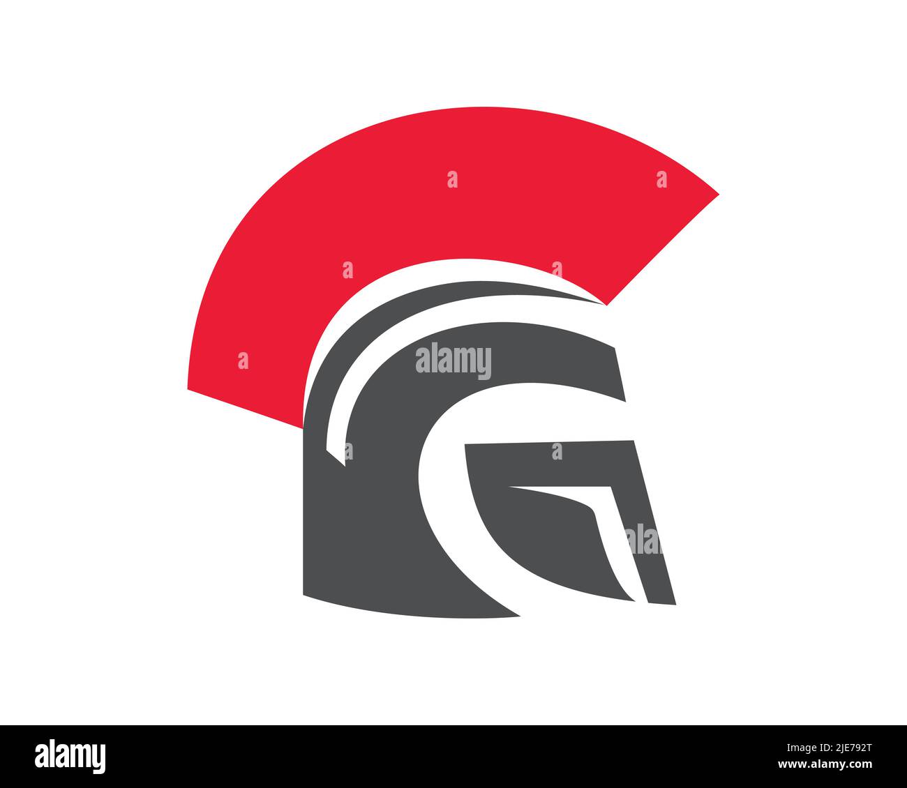 Spartan Helmet visualized with Simplicity Touch Stock Vector