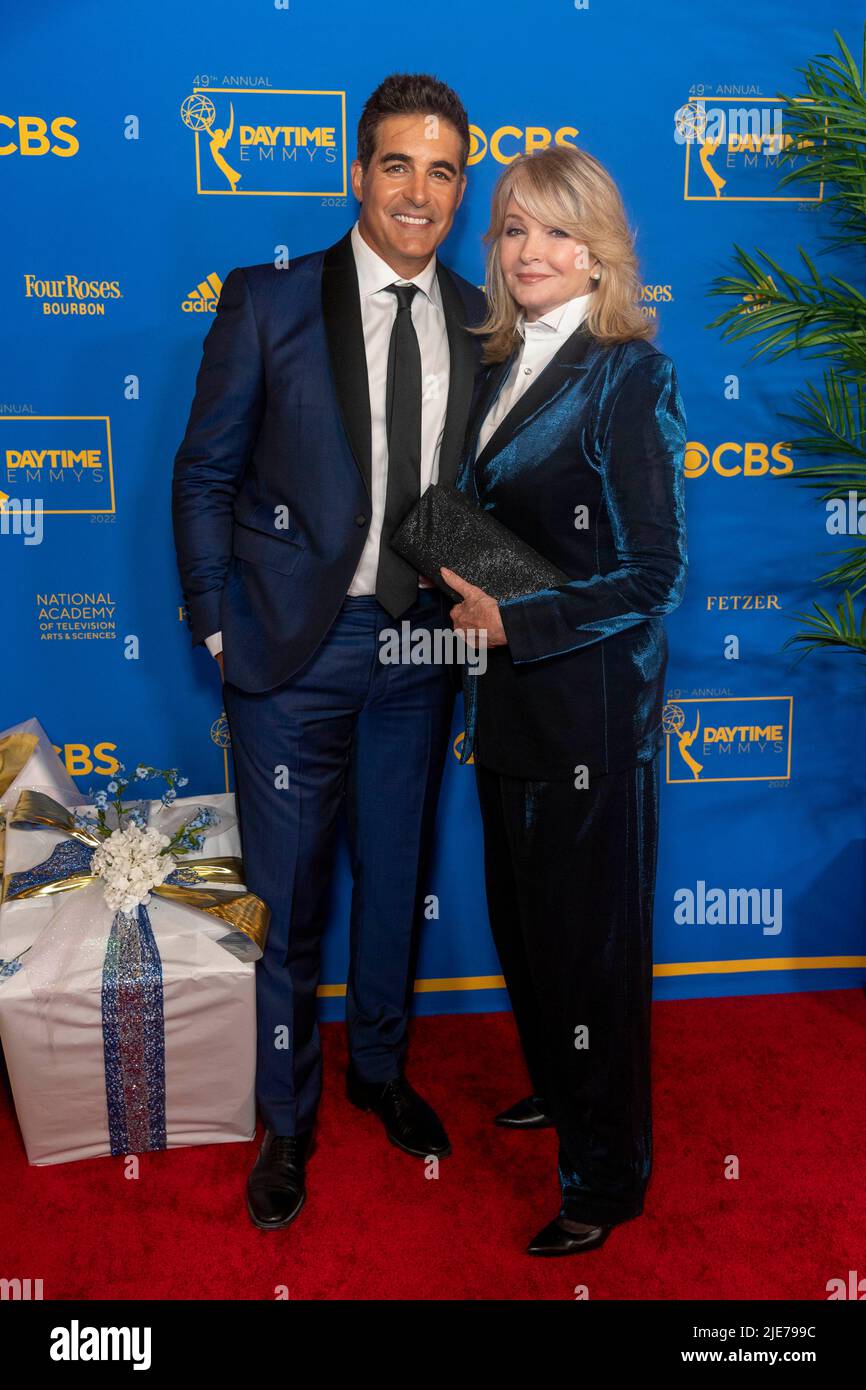 Los Angeles, California, USA. 24th June, 2022. Galen Gering, Deidre Hall attend 49th Daytime Emmys Awards Sponsor Gifting at Pasadena Convention Center, Pasadena, CA on June 24, 2022 Credit: Eugene Powers/Alamy Live News Stock Photo
