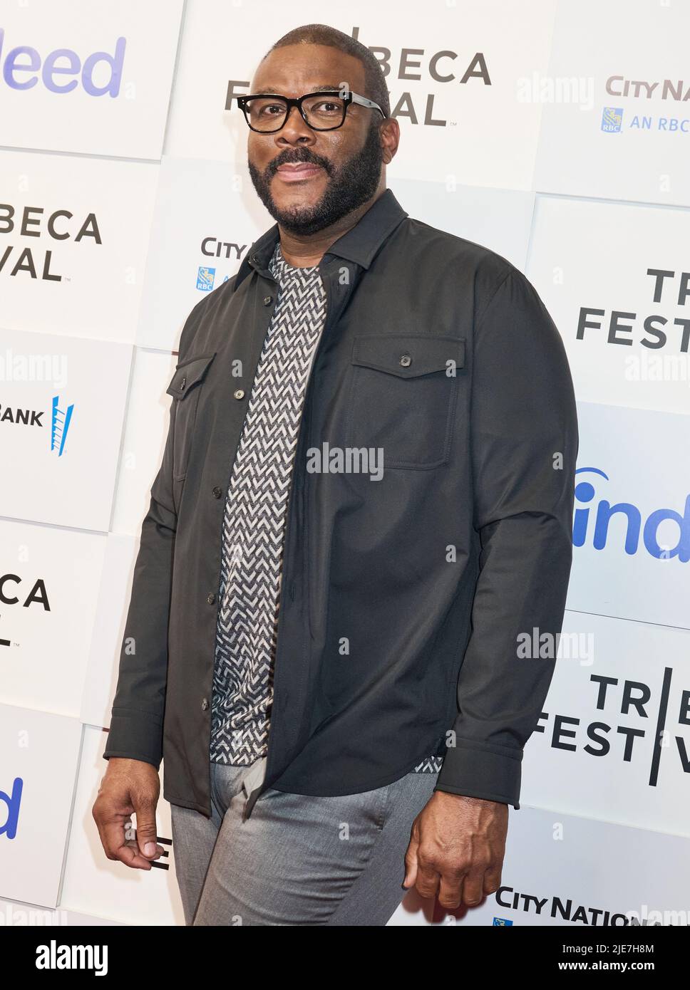 NEW YORK, NY, USA JUNE 13, 2022 Tyler Perry attends the Tribeca