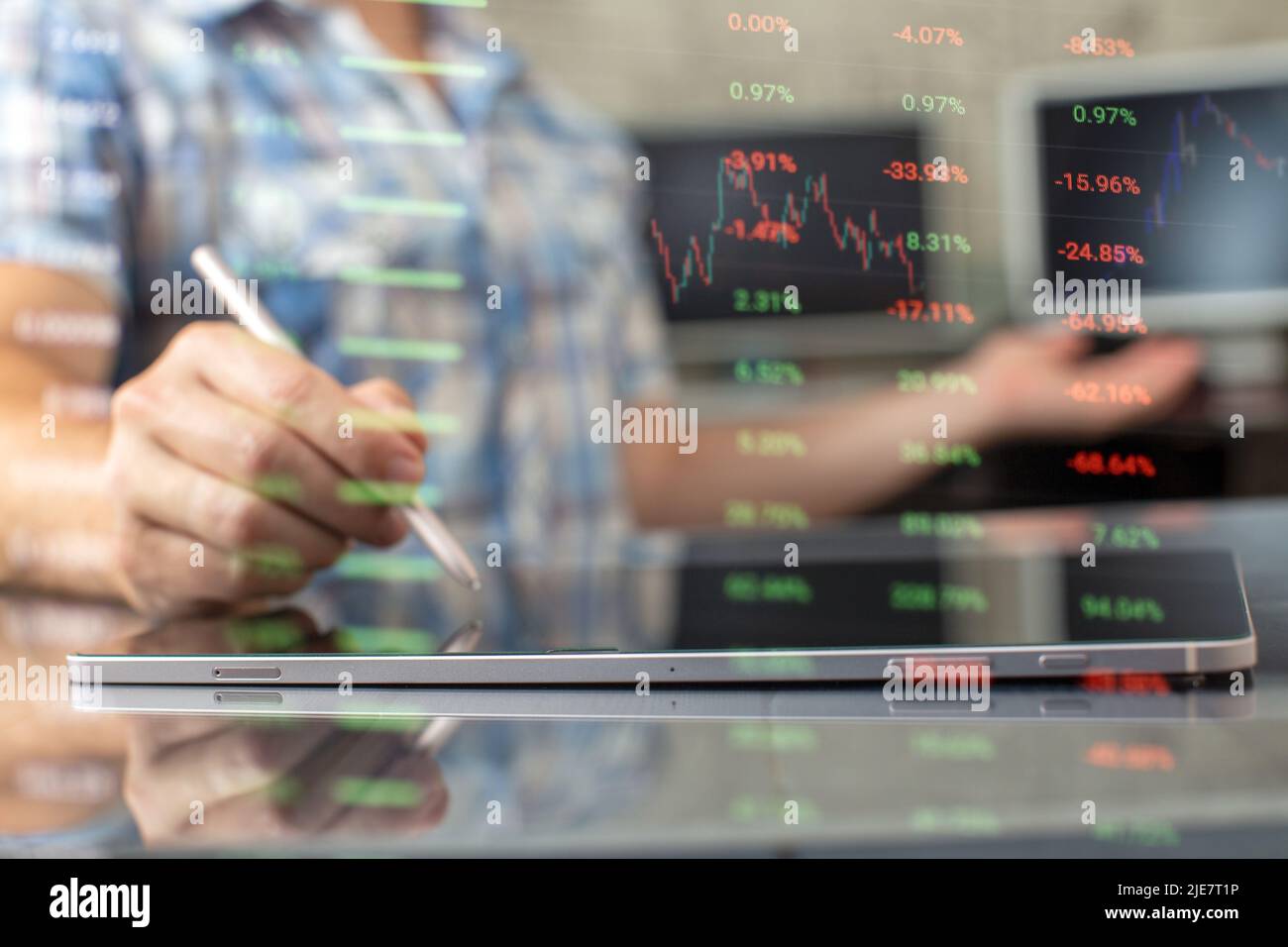 Business banner with copy space. Saving money concept. Virtual ...