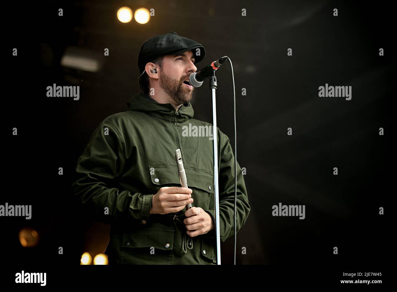 The Rumjacks performing live during day 6 of Hellfest Open Air Festival, in Clisson, France on June 25, 2022. Photo by Julien Reynaud/APS-Medias/ABACAPRESS.COM Stock Photo