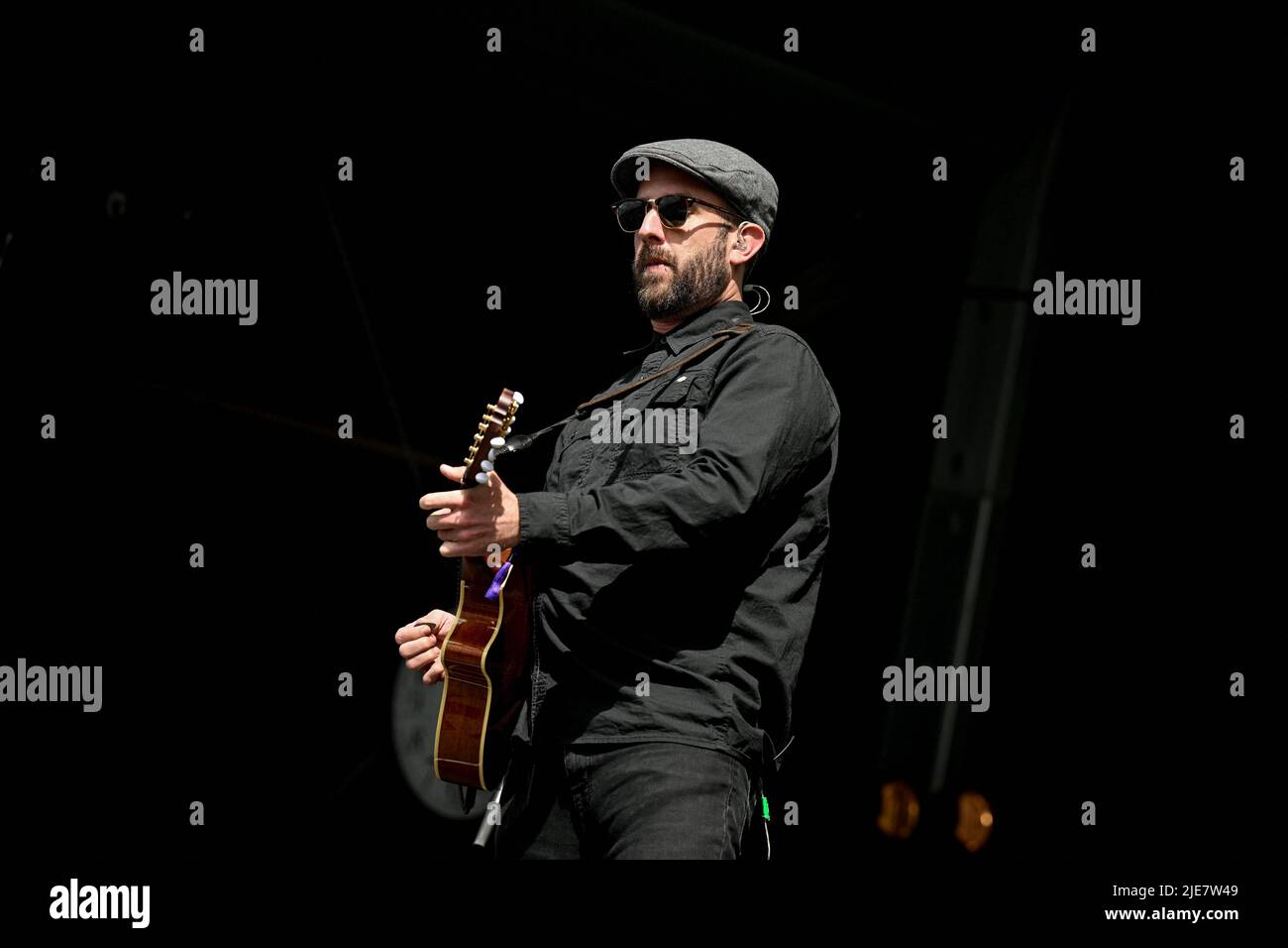 The Rumjacks performing live during day 6 of Hellfest Open Air Festival, in Clisson, France on June 25, 2022. Photo by Julien Reynaud/APS-Medias/ABACAPRESS.COM Stock Photo