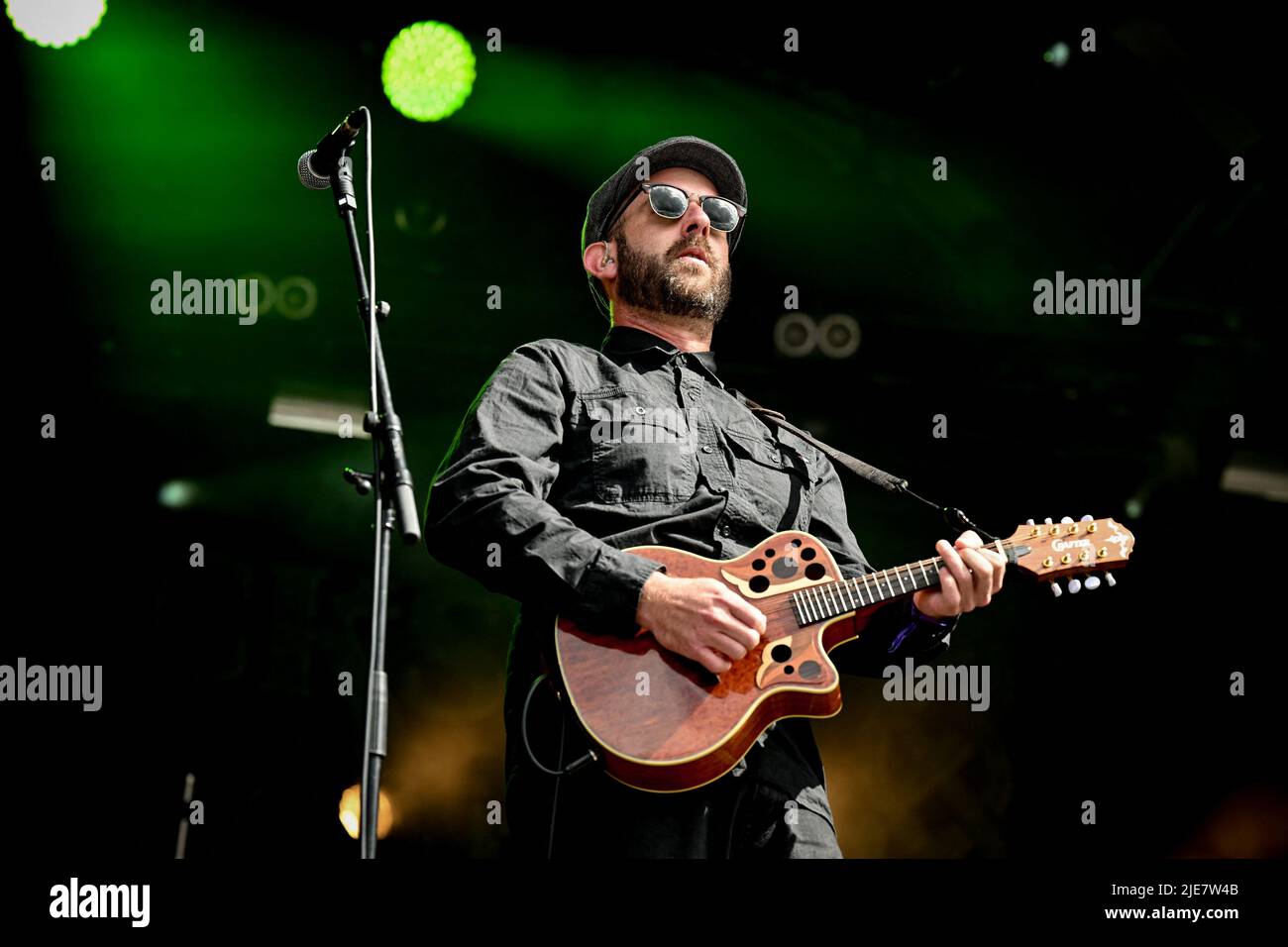 The Rumjacks performing live during day 6 of Hellfest Open Air Festival, in Clisson, France on June 25, 2022. Photo by Julien Reynaud/APS-Medias/ABACAPRESS.COM Stock Photo