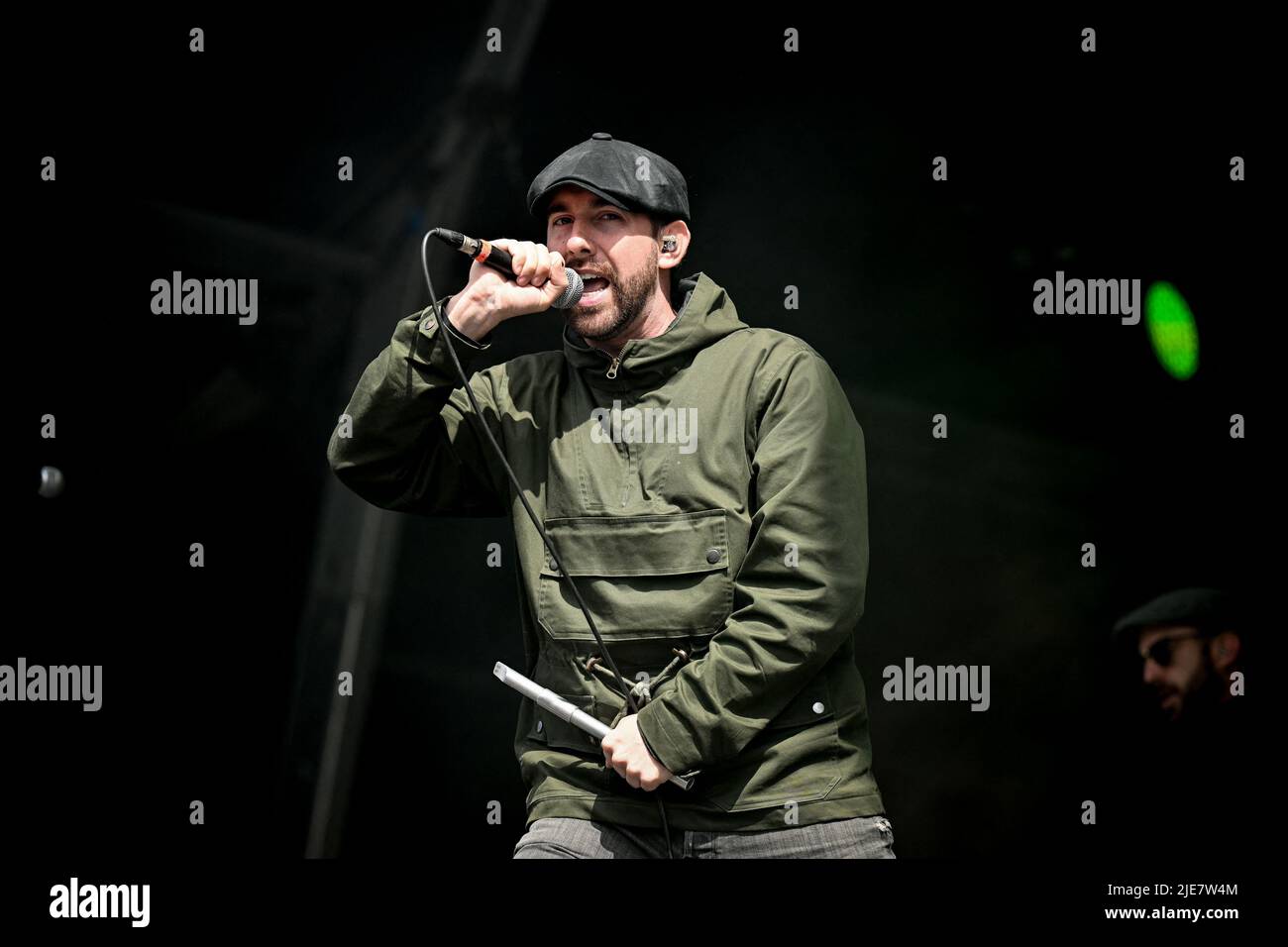 The Rumjacks performing live during day 6 of Hellfest Open Air Festival, in Clisson, France on June 25, 2022. Photo by Julien Reynaud/APS-Medias/ABACAPRESS.COM Stock Photo