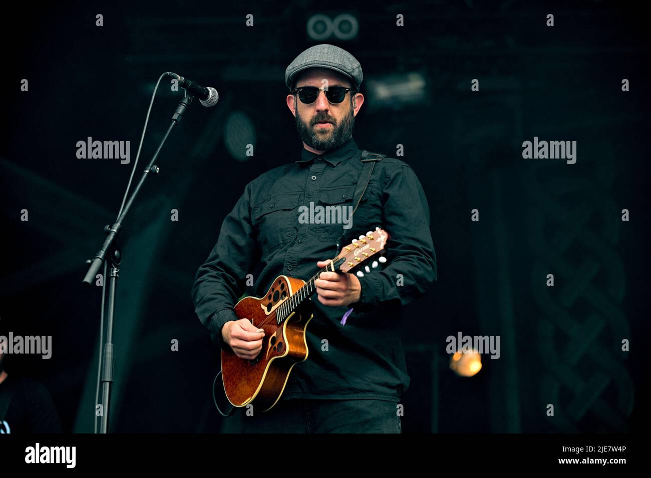 The Rumjacks performing live during day 6 of Hellfest Open Air Festival, in Clisson, France on June 25, 2022. Photo by Julien Reynaud/APS-Medias/ABACAPRESS.COM Stock Photo