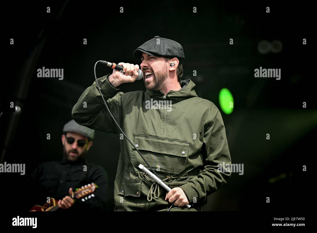 The Rumjacks performing live during day 6 of Hellfest Open Air Festival, in Clisson, France on June 25, 2022. Photo by Julien Reynaud/APS-Medias/ABACAPRESS.COM Stock Photo
