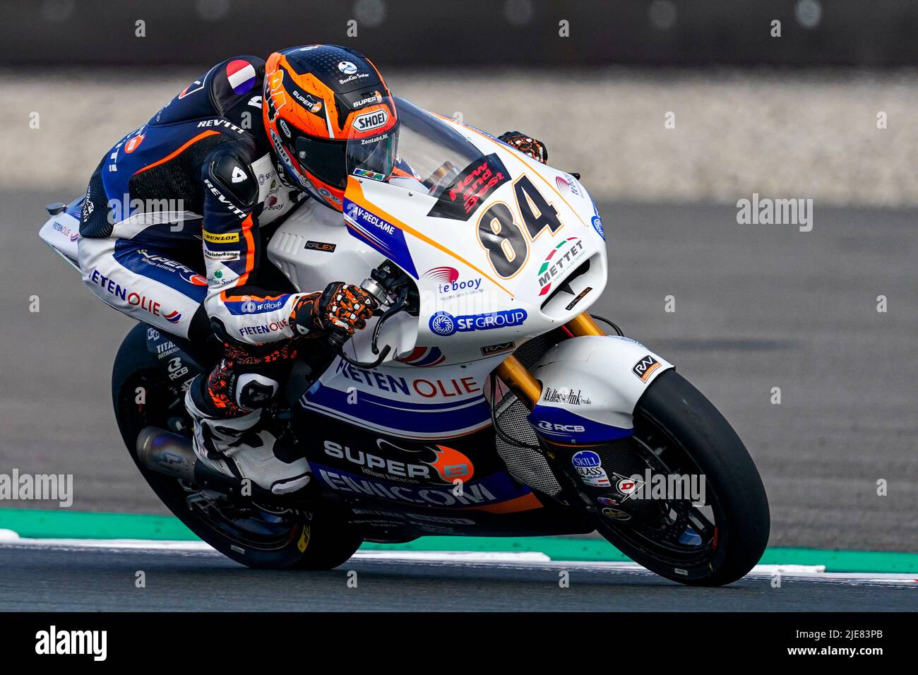 ASSEN, NETHERLANDS JUNE 26 Zonta Van Den Goorbergh of RW Racing GP and The Netherlands during ASSEN, NETHERLANDS JUNE 26 Zonta Van Den Goorbergh of RW Racing GP and The Netherlands during